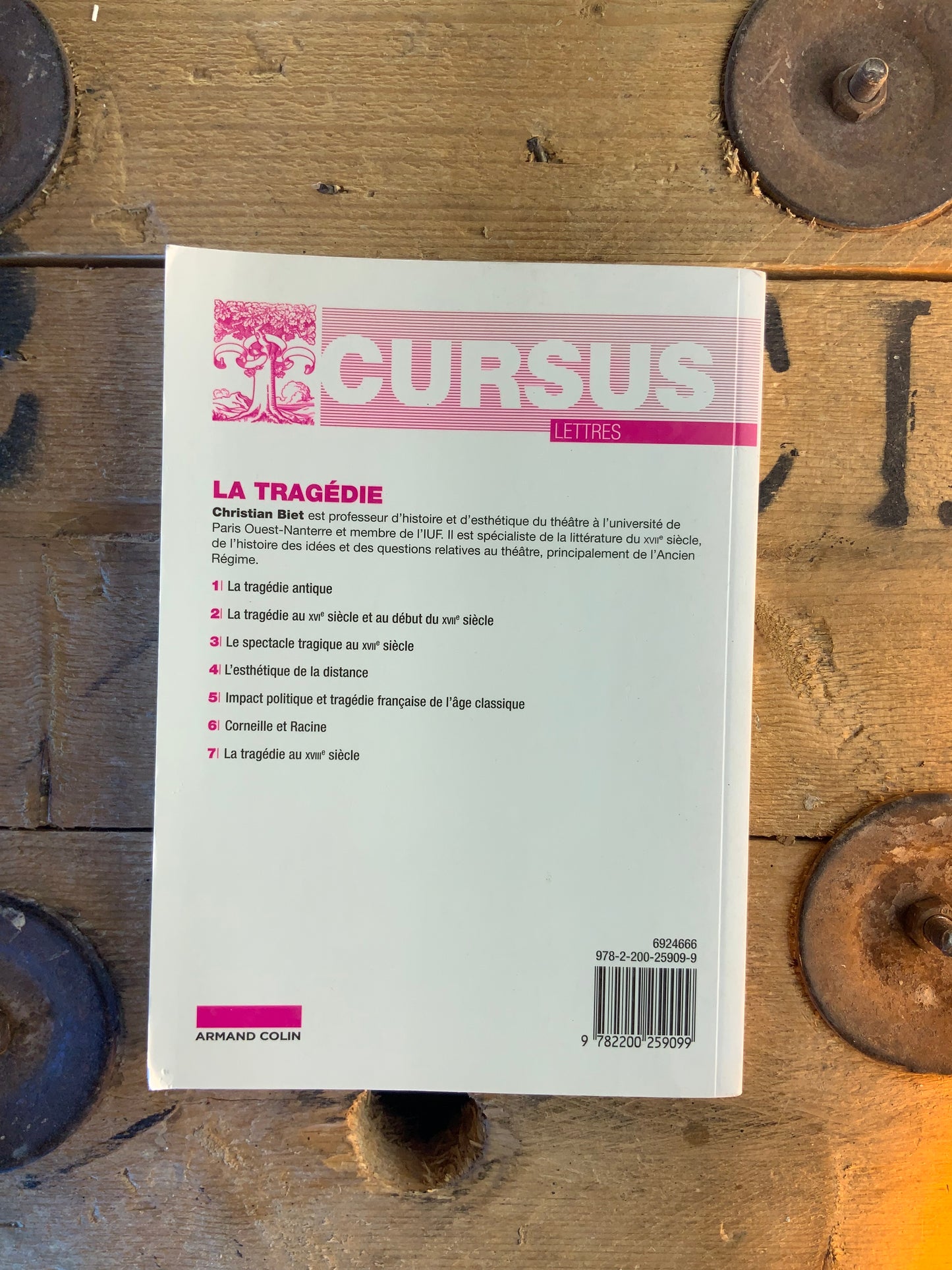 La tragédie - Christian Biet