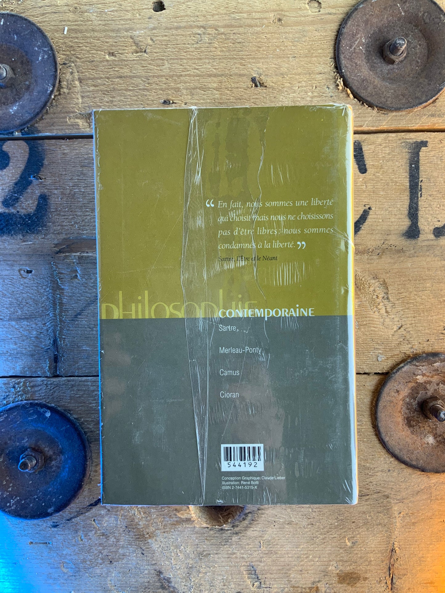 Philosophie Contemporaine : Sartre Merleau-Ponty Camus Sartres