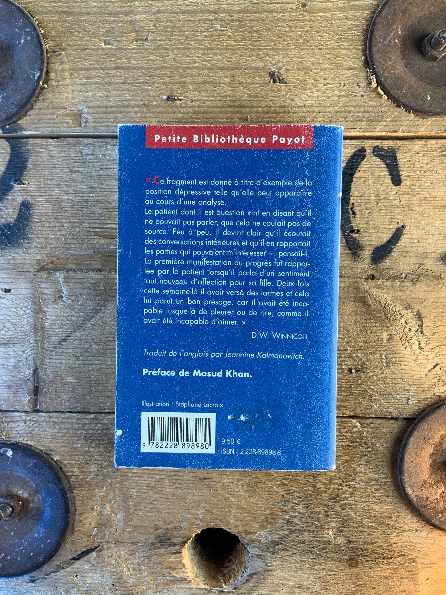 Fragment d’une analyse - Donald W. Winnicott