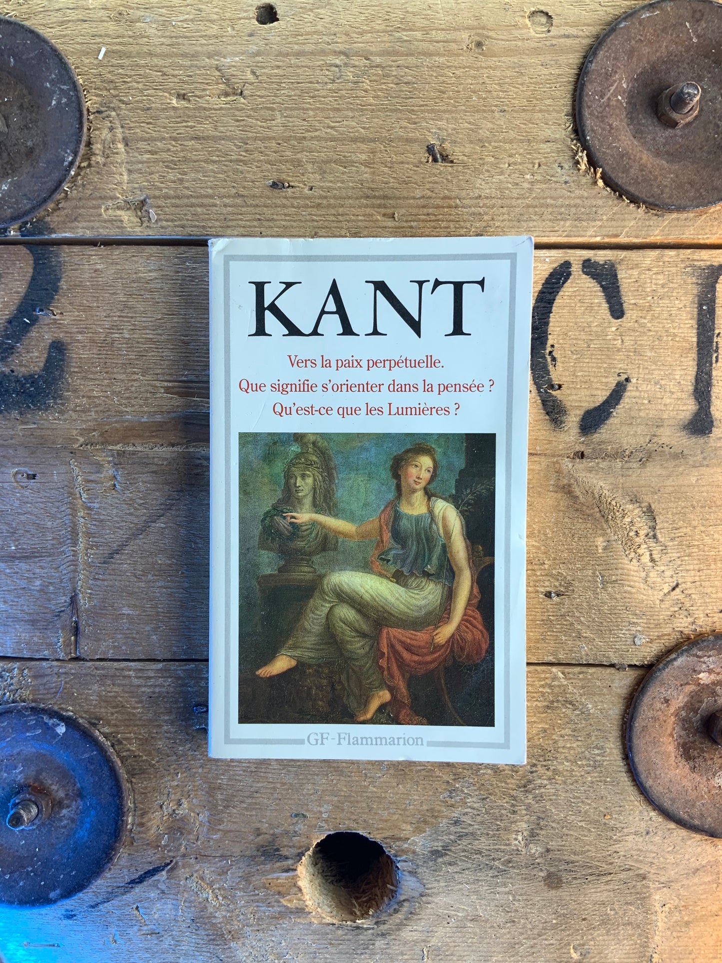Vers la paix perpétuelle . Que signifie s’orienter vers la pensée ? Qu’est-ce que les lumières ? - Emmanuel Kant