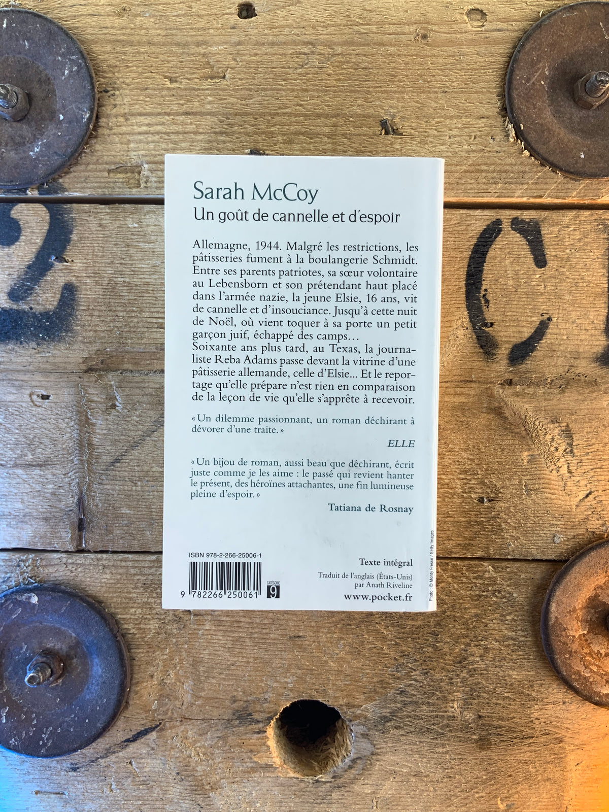 Le goût de canelle et d’espoir - Sarah McCoy