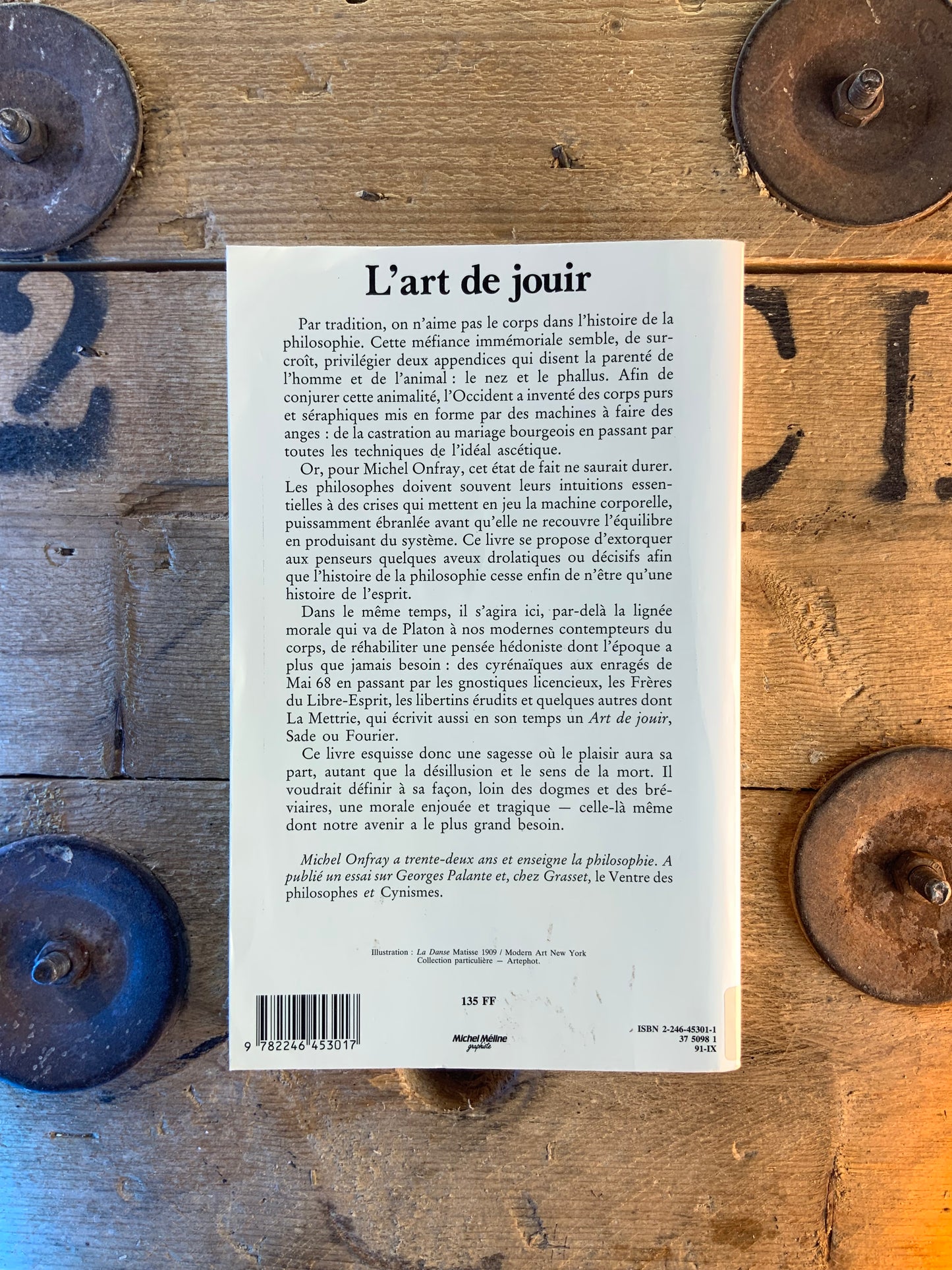 L’art de jouir - Michel Onfray