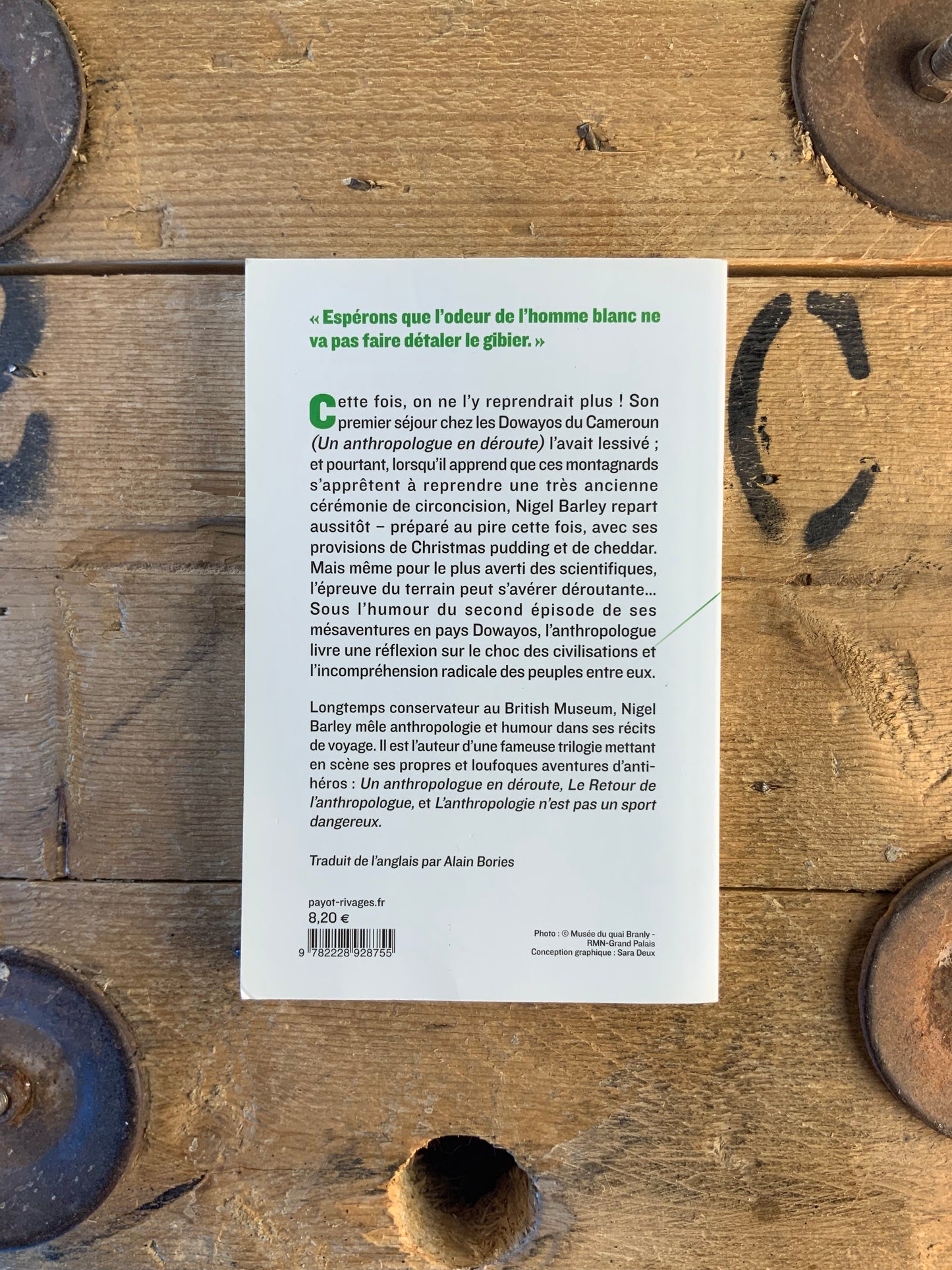 Le retour de l’anthropologue - Nigel Barley