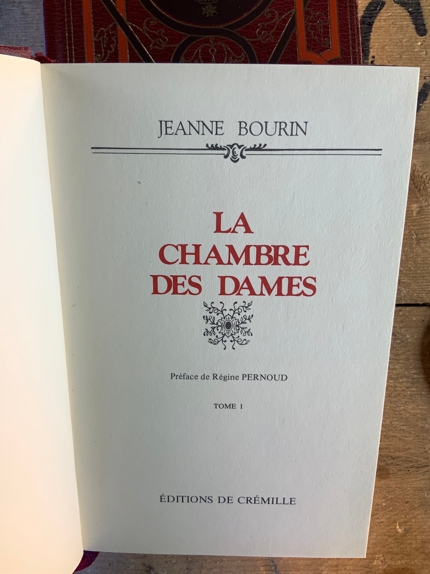 La chambre des dames - Jeanne Bourin (en 2 volumes)
