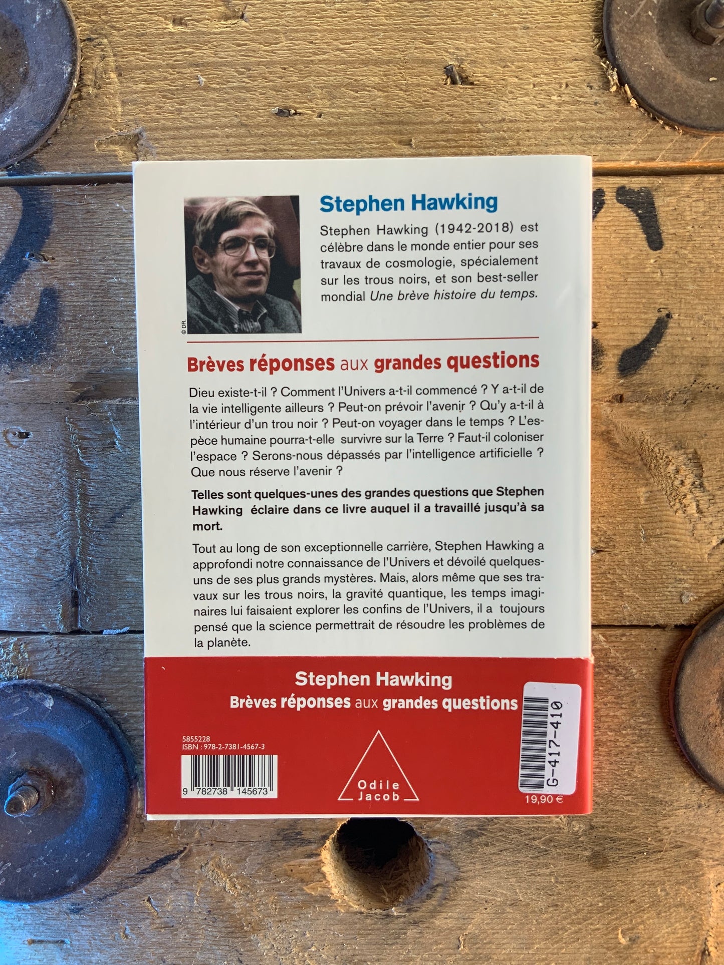 Brèves réponses aux grandes questions - Stephen Hawking