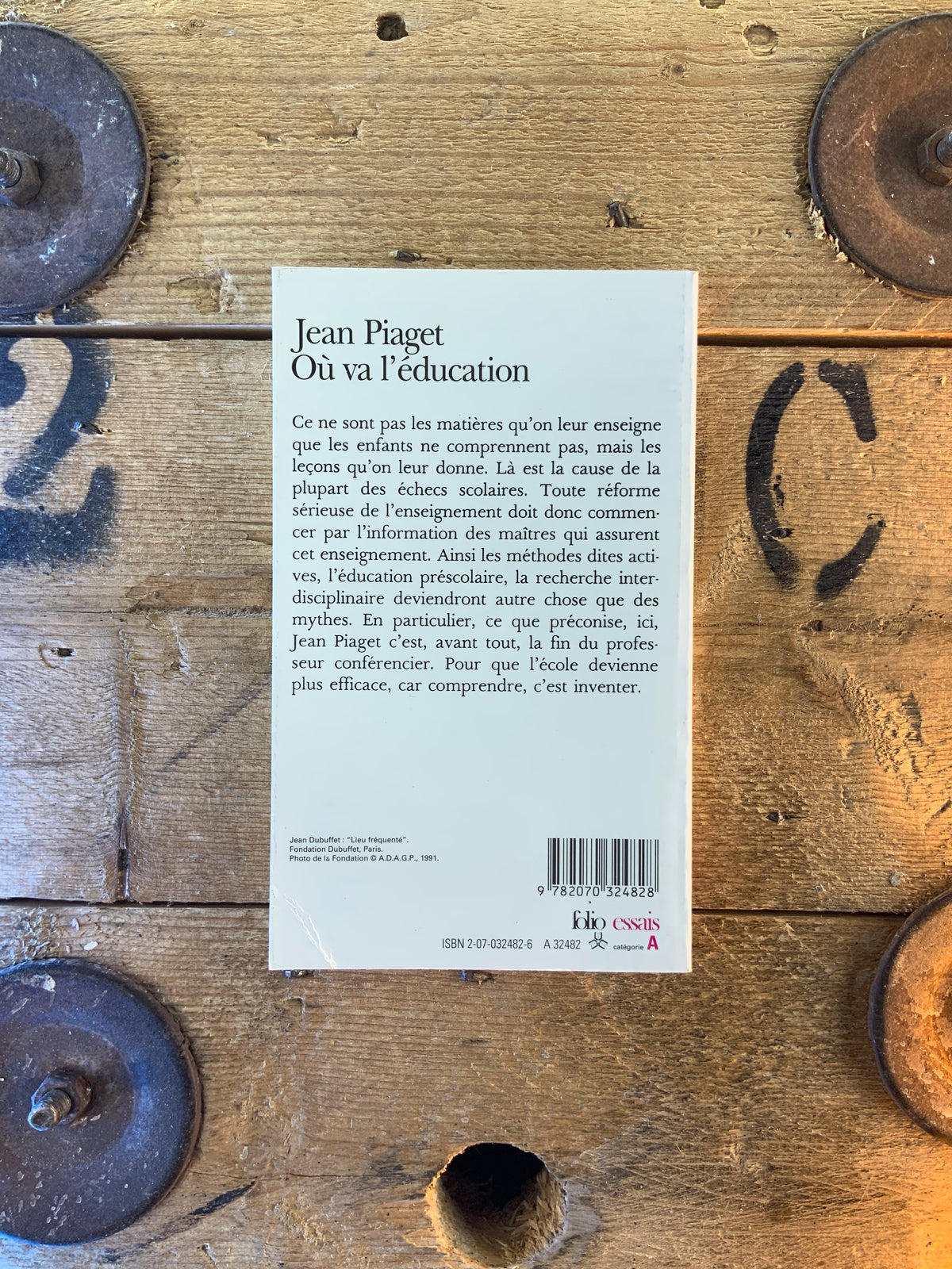 Où va l’éducation - Jean Piaget