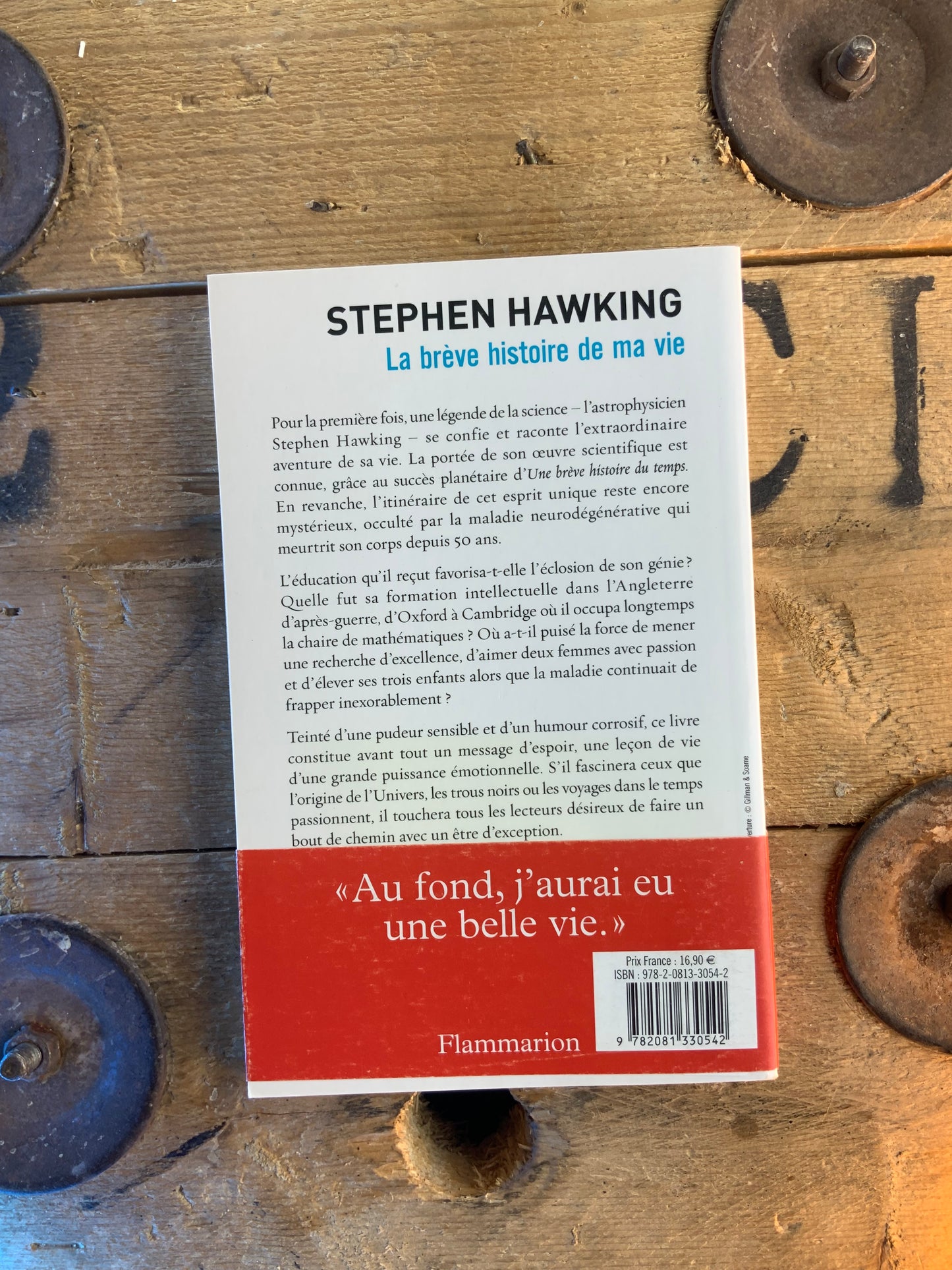 La brève histoire de ma vie - Stephen Hawking
