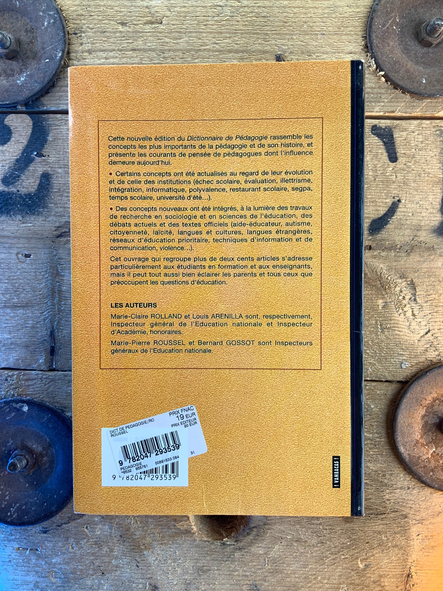 Dictionnaire de pédagogie