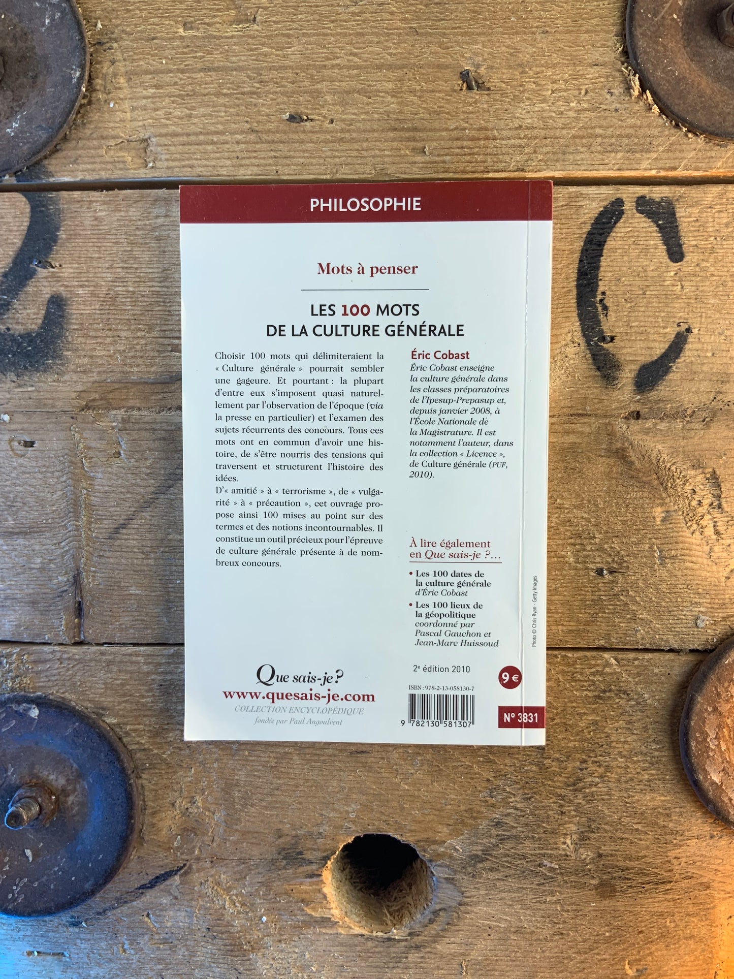 Les 100 mots de la culture générale - Éric Cobast
