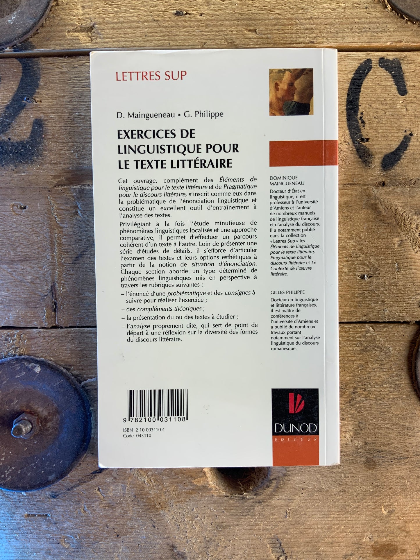 Exercices de linguistique pour le texte littéraire - D. Maingueneau et G. Philippe