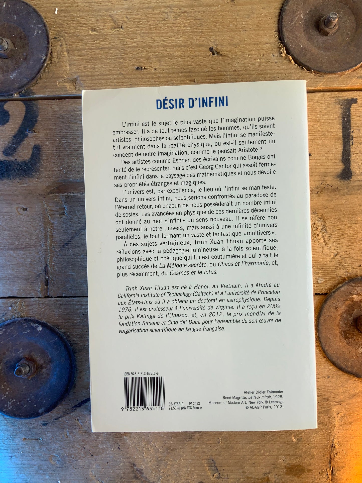 Désir d’infini : des chiffres, des univers et des hommes - Trinh Xuan Thuan