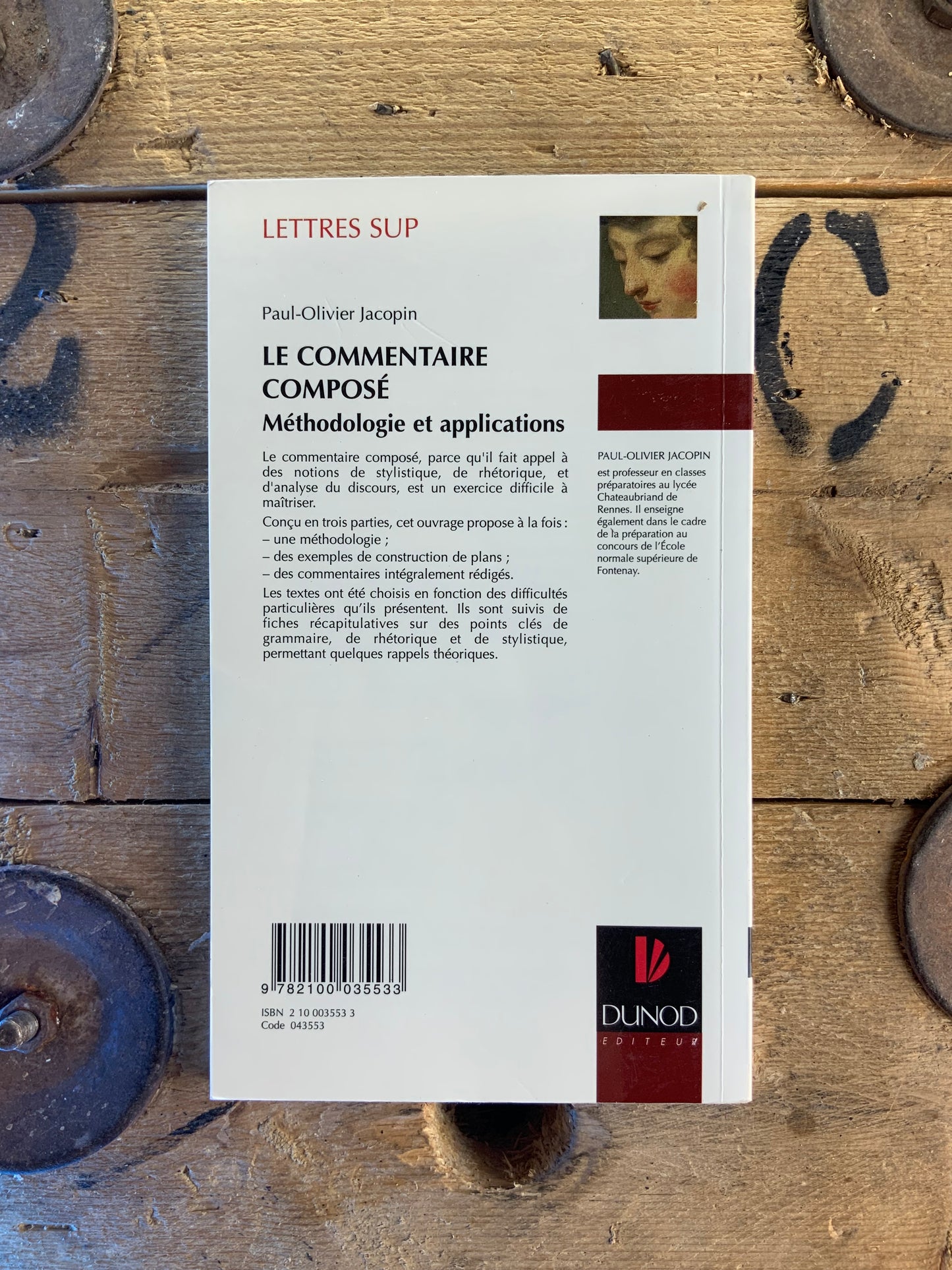 Le commentaire composé : méthodologie et applications - Paul-Olivier Jacopin