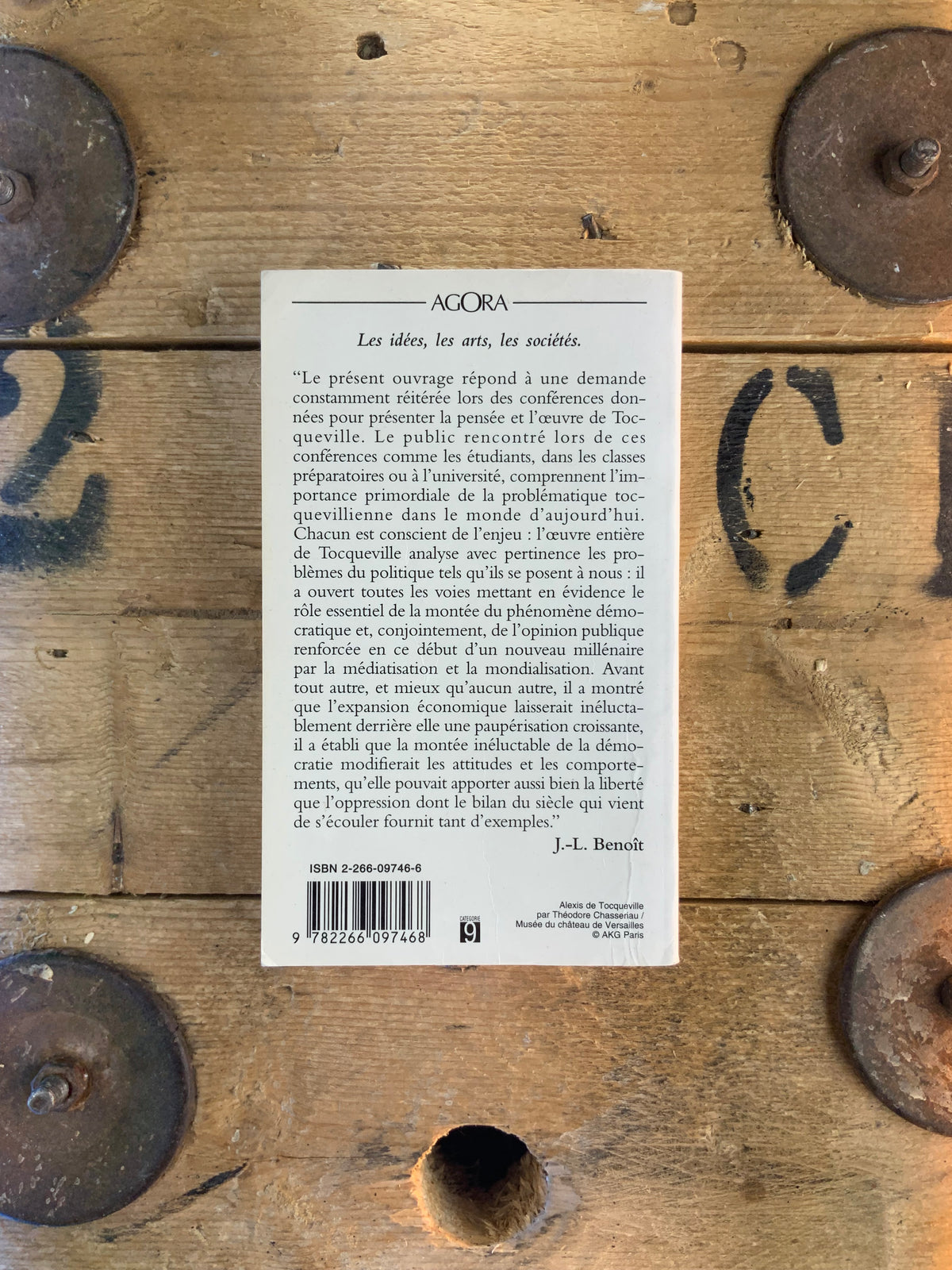 Textes essentiels : Antholohie critique par J.L. Benoît - Alexis de Tocqueville