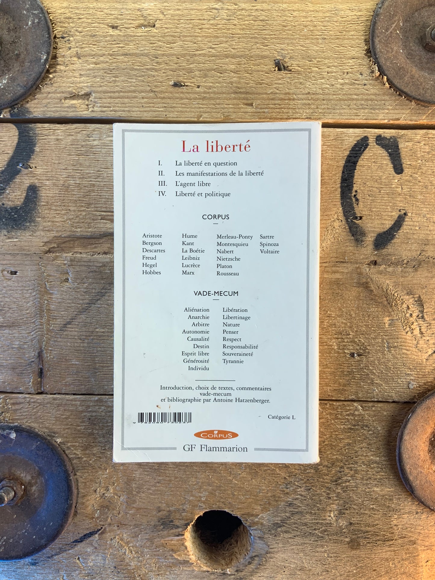 La liberté - Antoine Hantzenberger