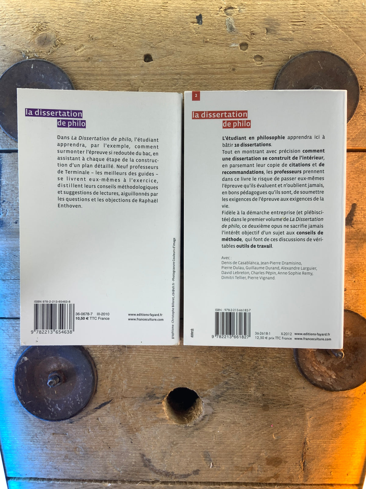 La dissertation de philo - Raphaël Enthoven (en 2 volumes)