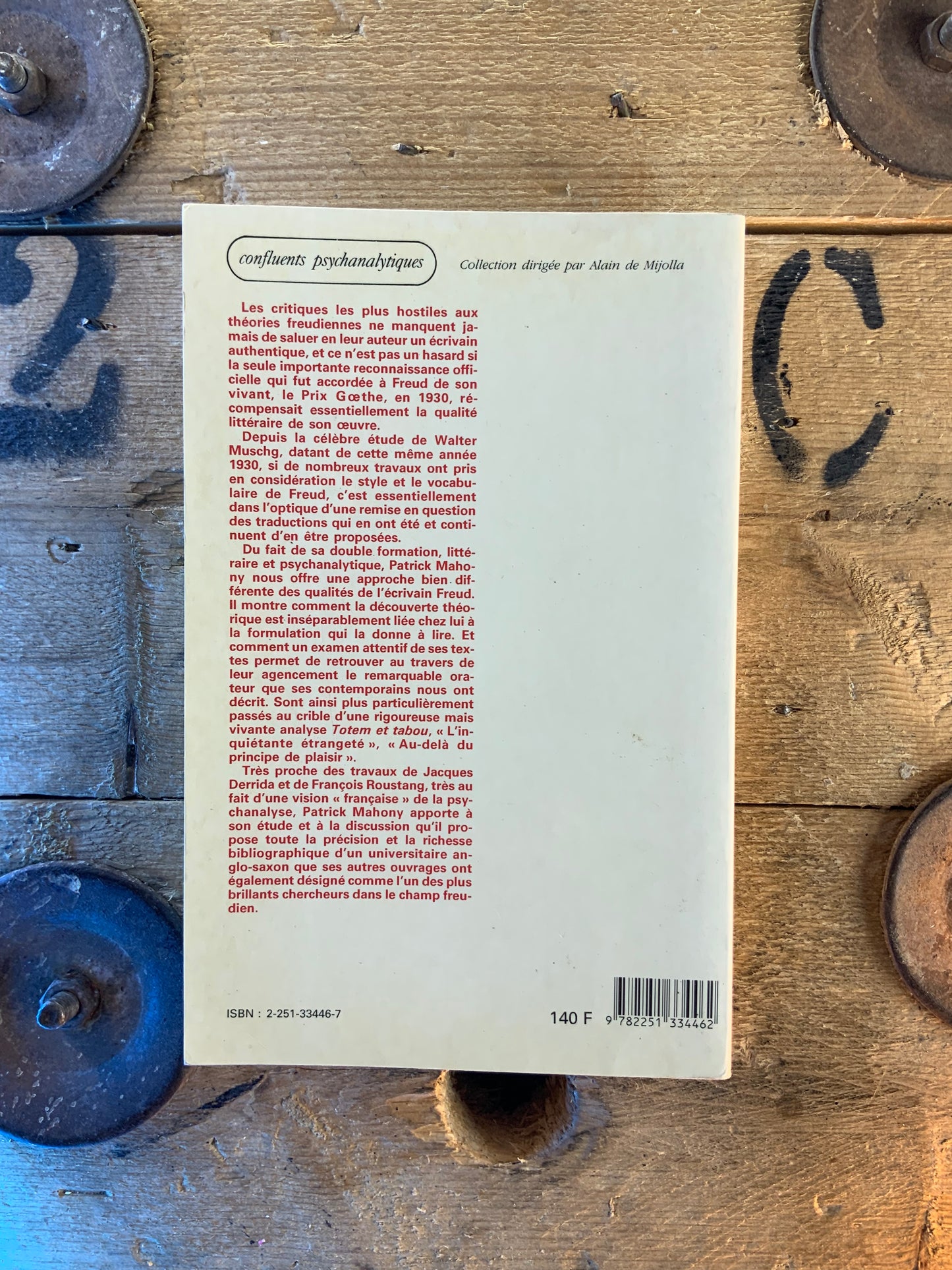 Freud l’écrivain - Patrick J. Mahony