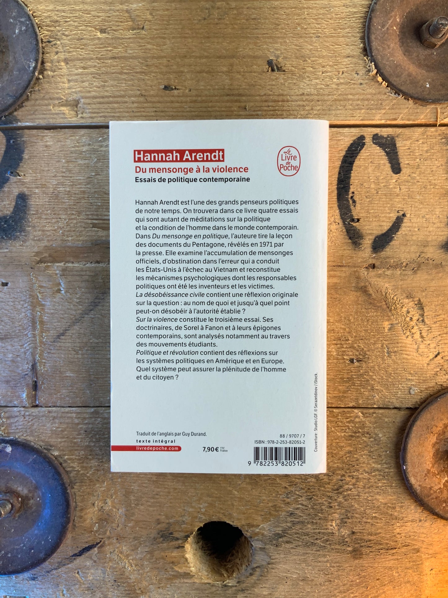 Du mensonge à la violence : Essais de politique contemporaine - Hannah Arendt