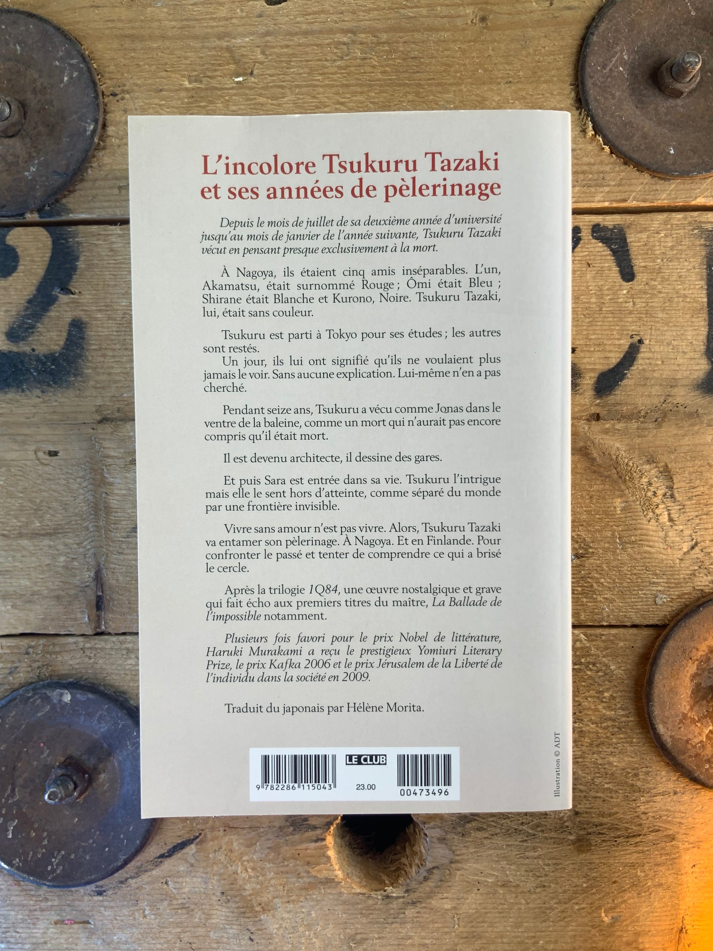 L’incolore Tsukuru Tazaki et ses années de pèlerinage - Haruki Murakami