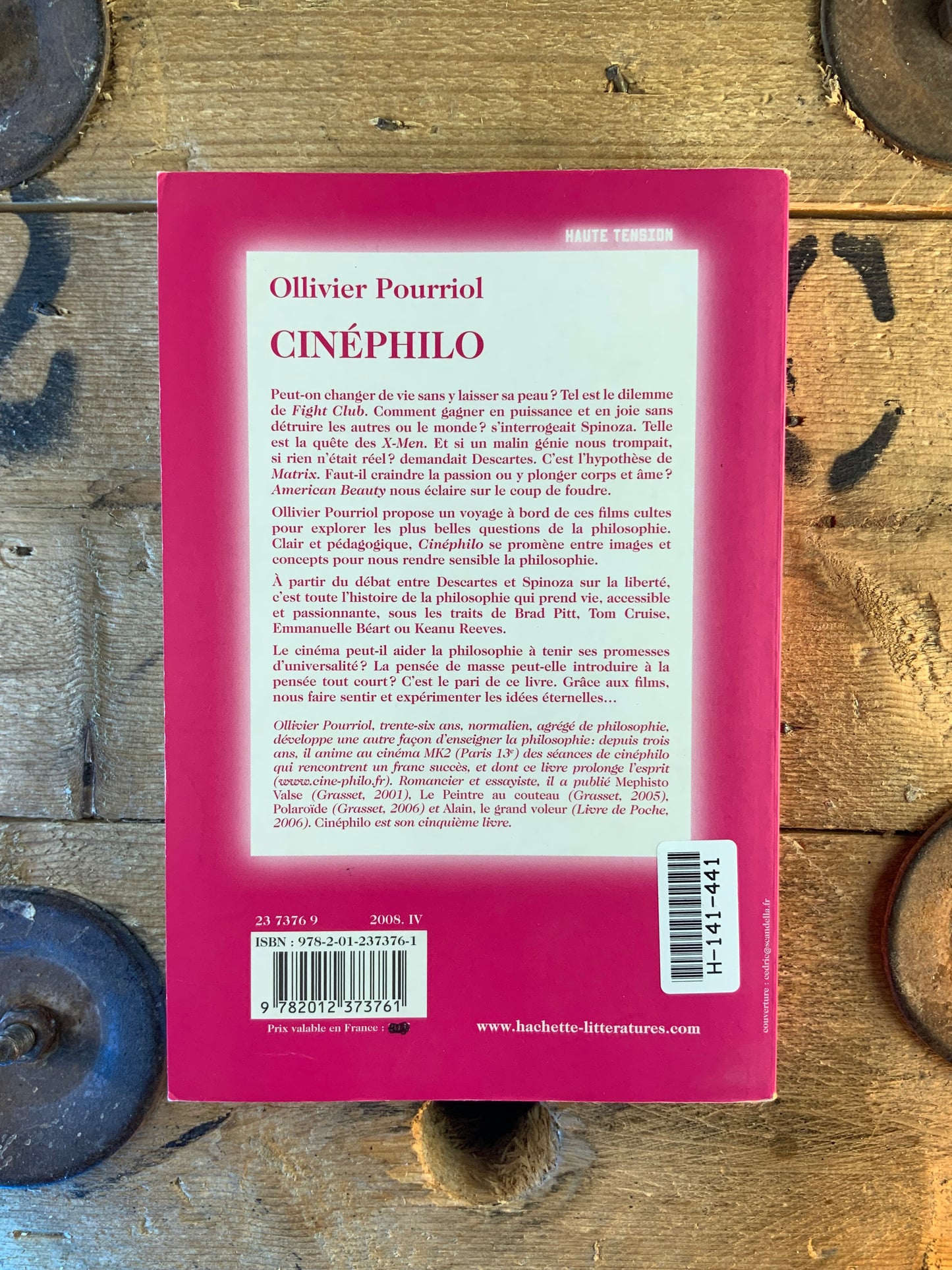 Cinéphilo : les plus belles questions de la philosophie sur grand écran - Olivier Pourriol