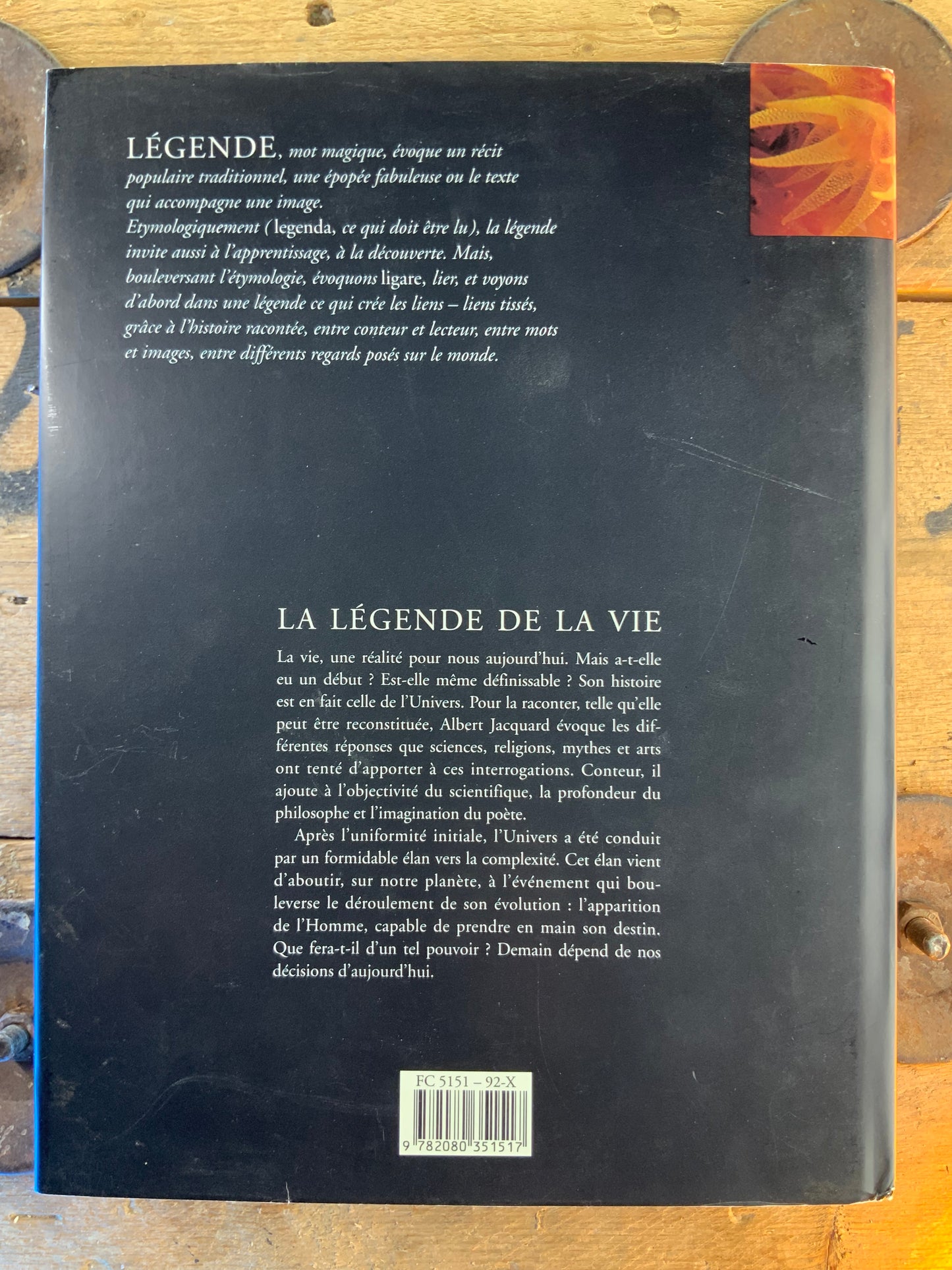 La Légende de la Vie - Albert Jacquard