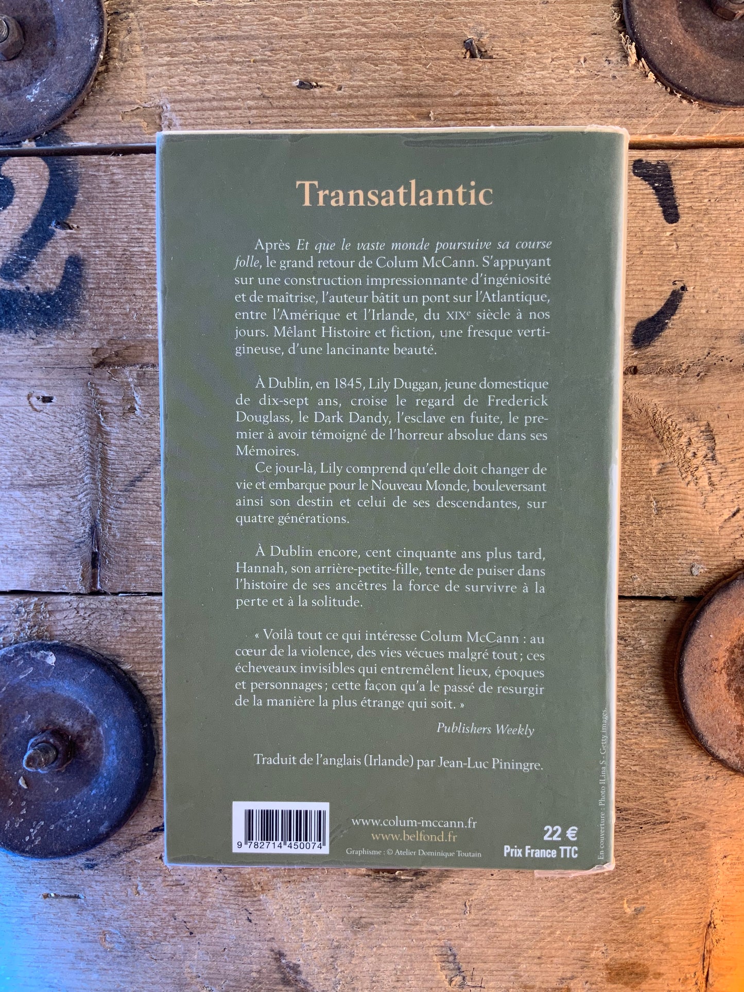 Transatlantic - Colum McCann