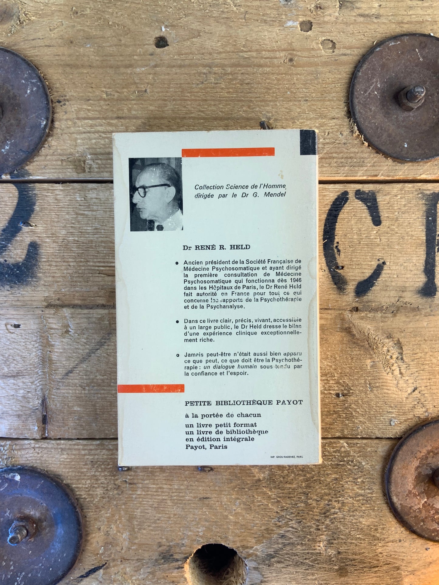 Psychothérapie et psychanalyse - Dr René R. Held