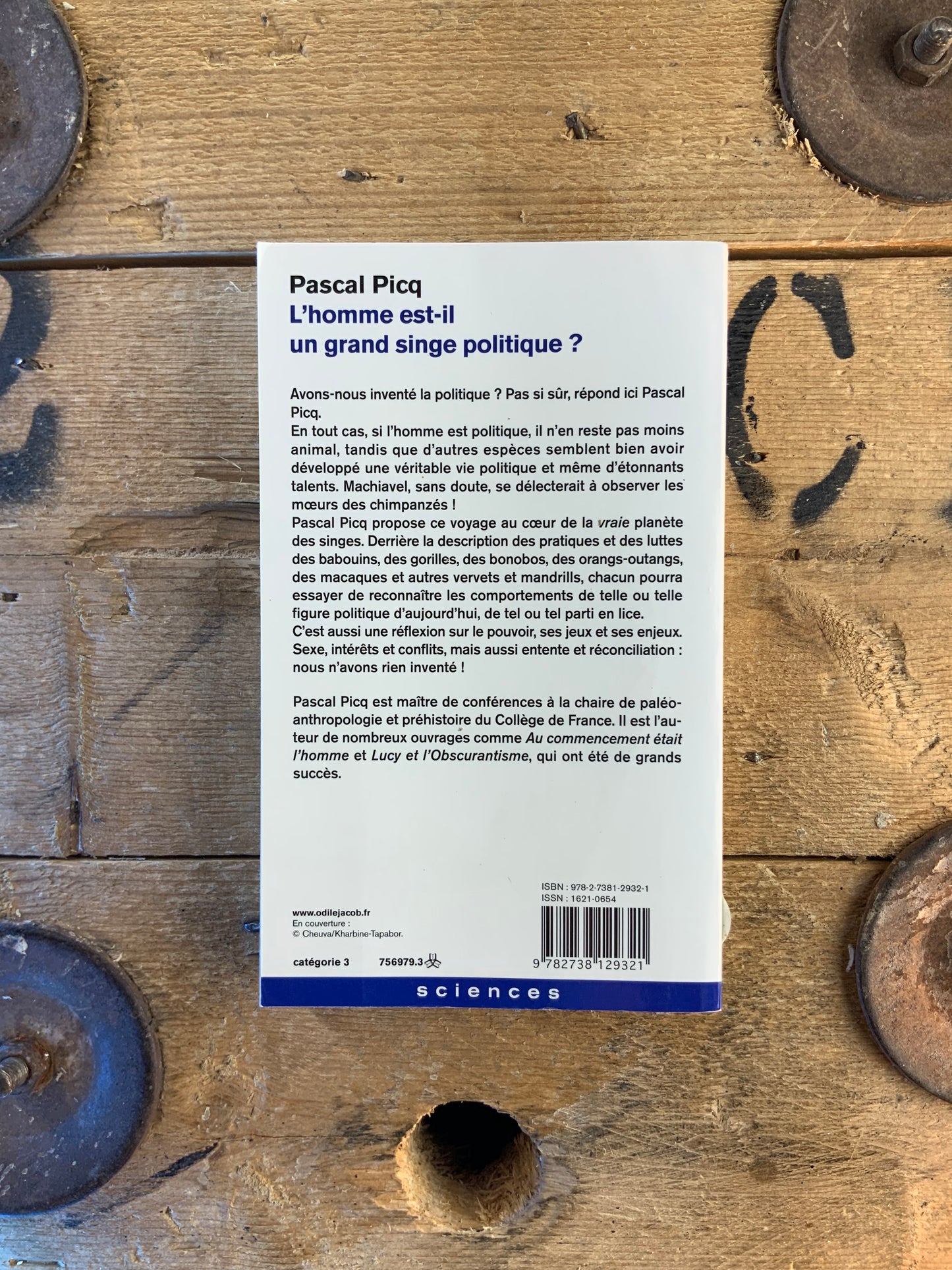 L’homme est-il un grand singe politique ? - Pascal Picq