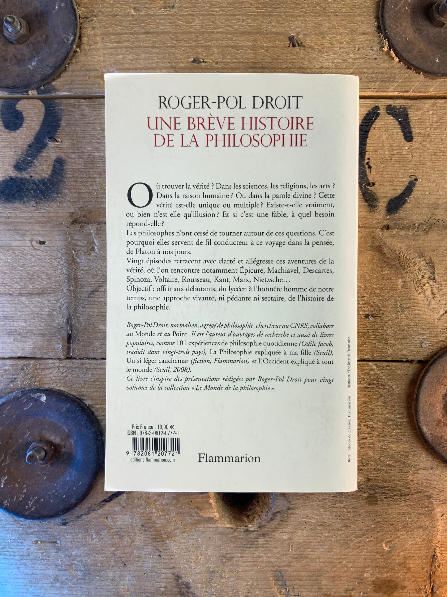 Une brève histoire de la philosophie - Roger-Pol Droit