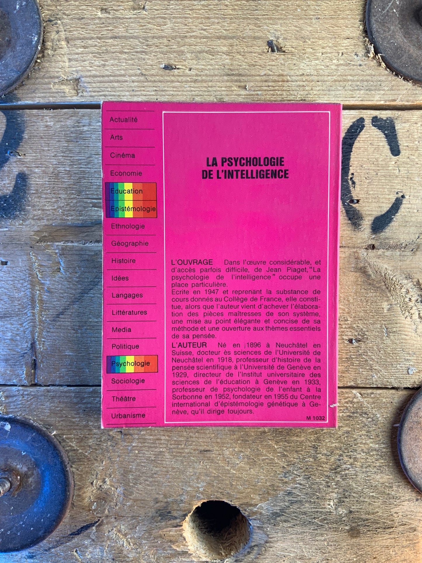 La psychologie de l’intelligence - Jean Piaget