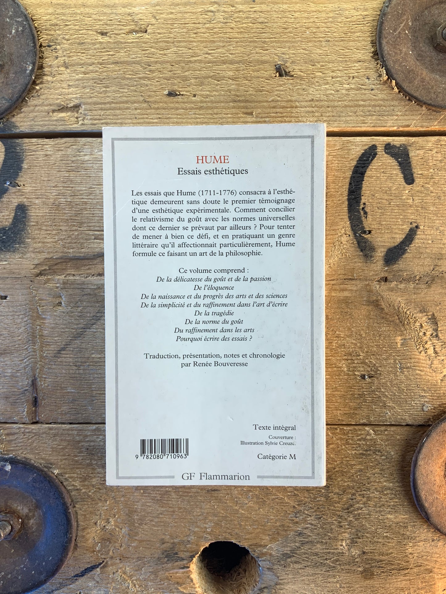 Essais esthétiques - David Hume