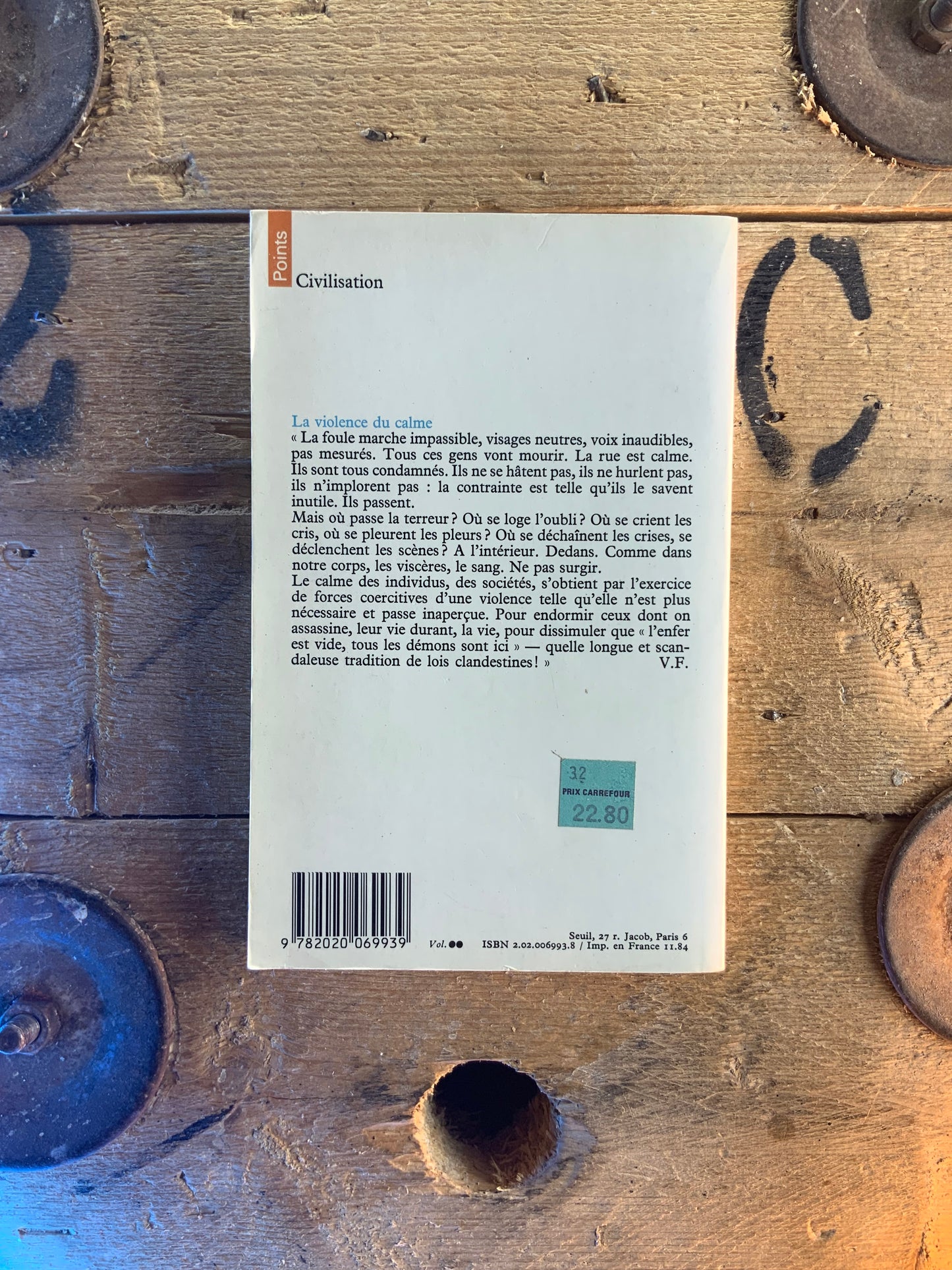 La violence du calme - Viviane Forrester