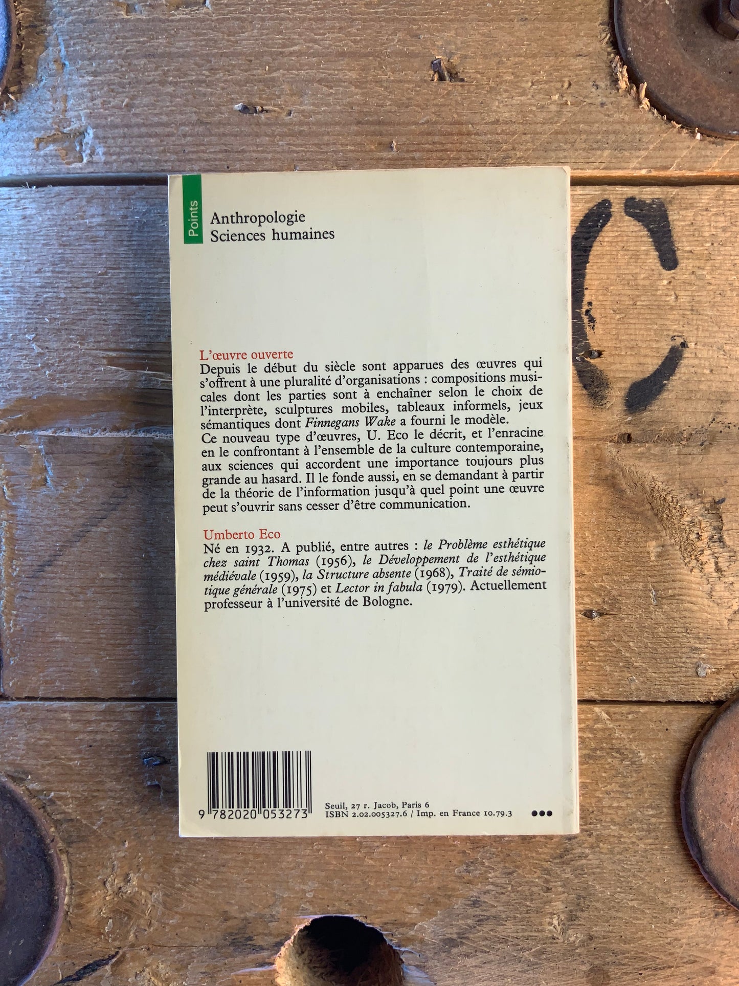 L’œuvre ouverte - Umberto Eco