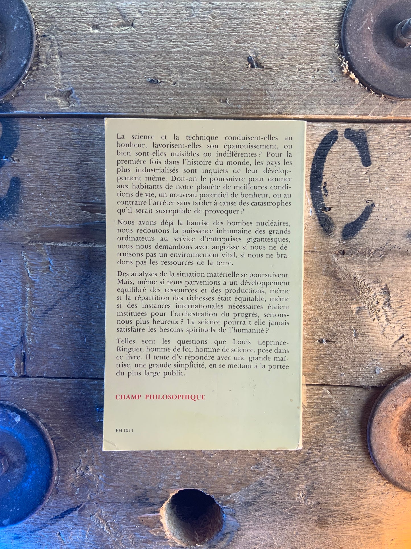 Science et bonheur des hommes - Leprince-Ringuet