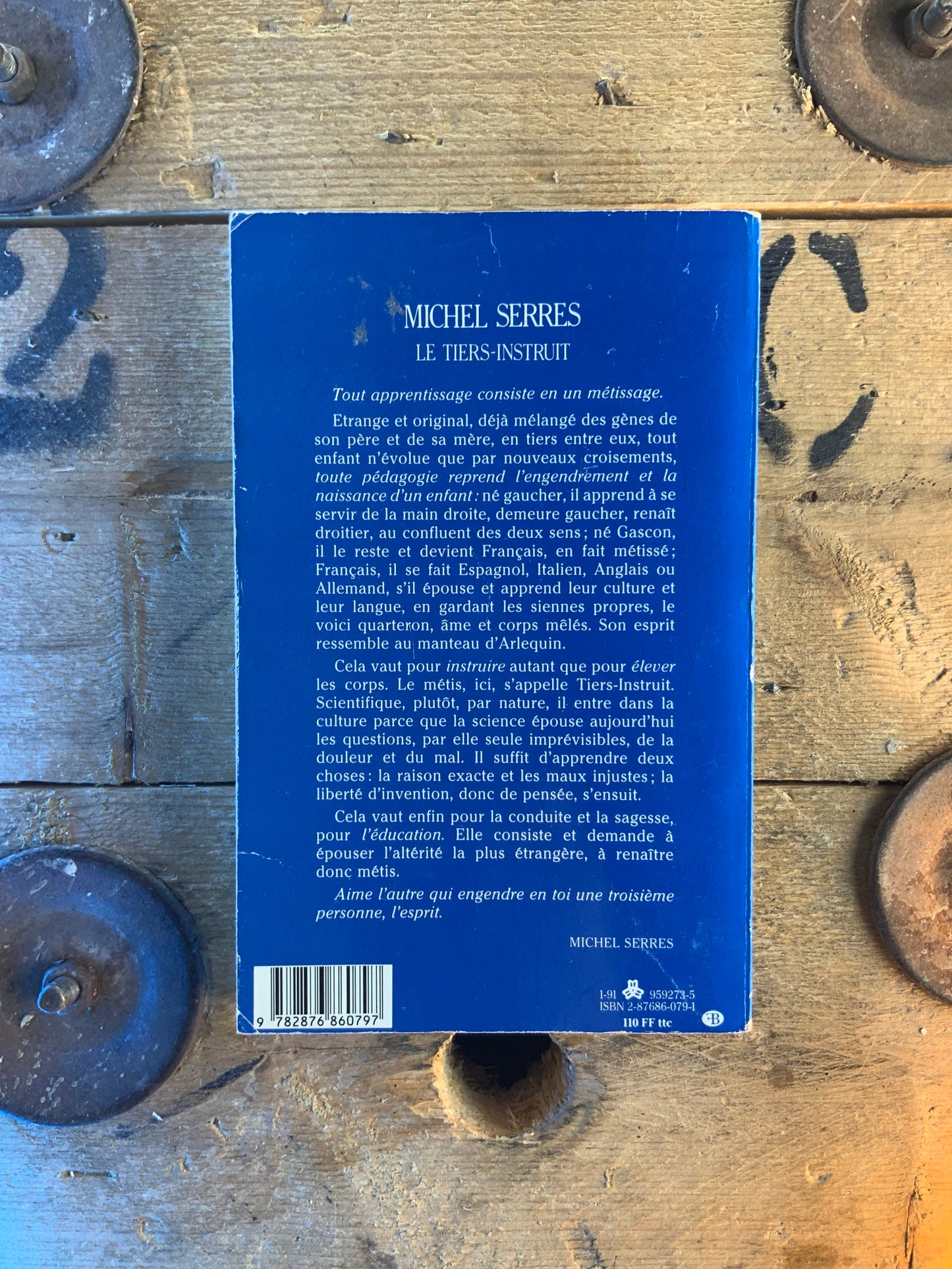 Le Tiers-instruit - Michel Serres