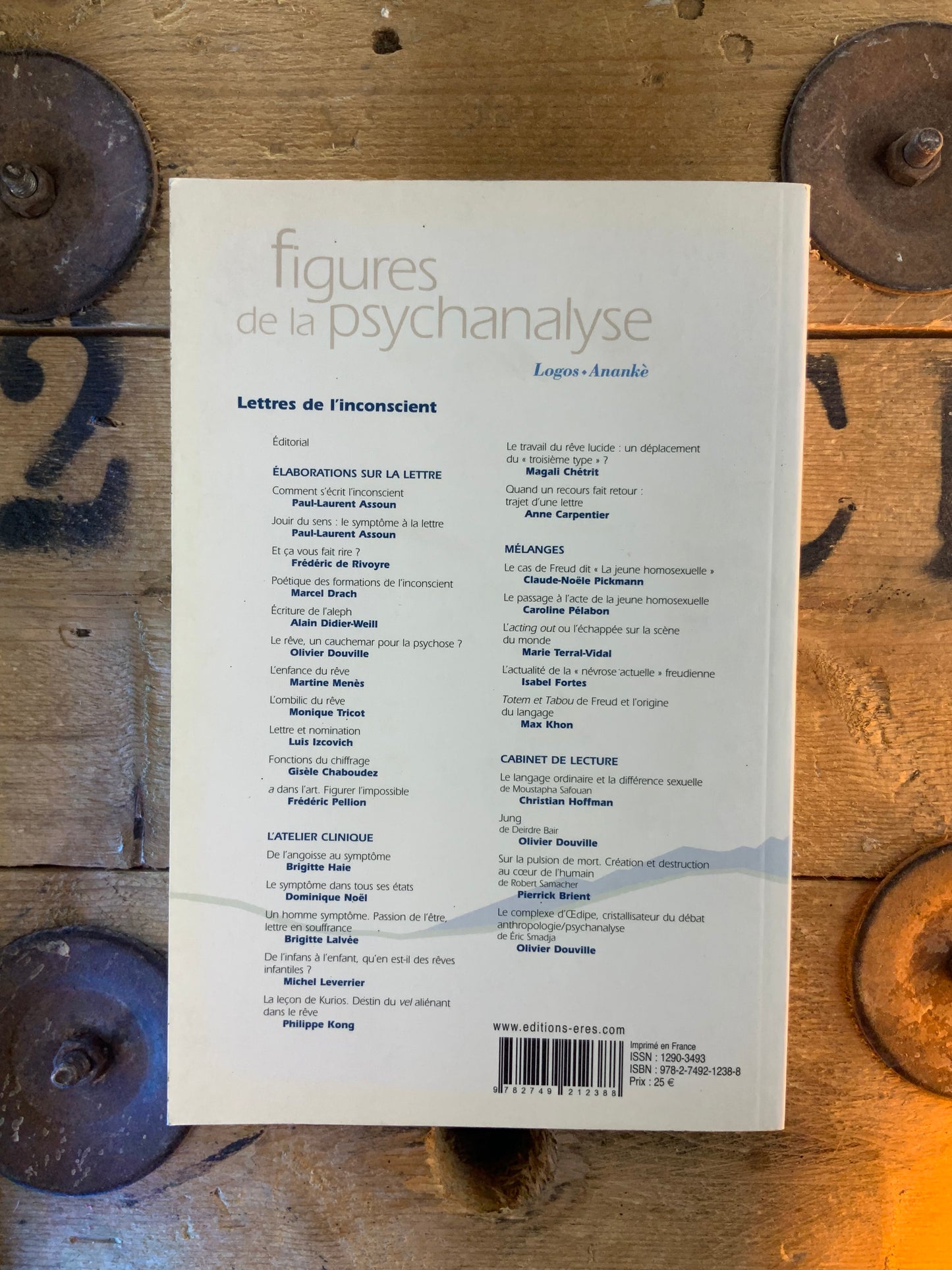 Figures de la psychanalyse : Lettres de l’inconscient