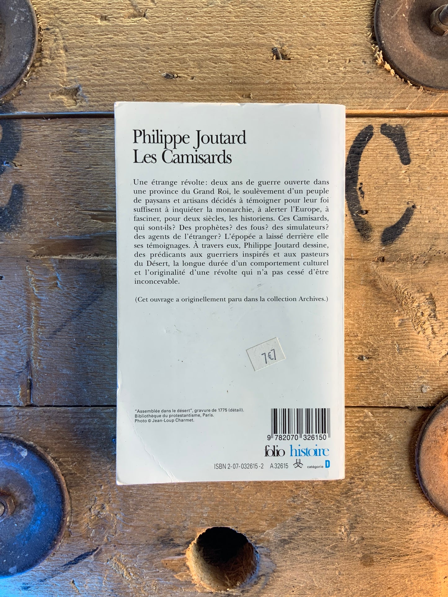 Les Camisards - Philippe Joutard
