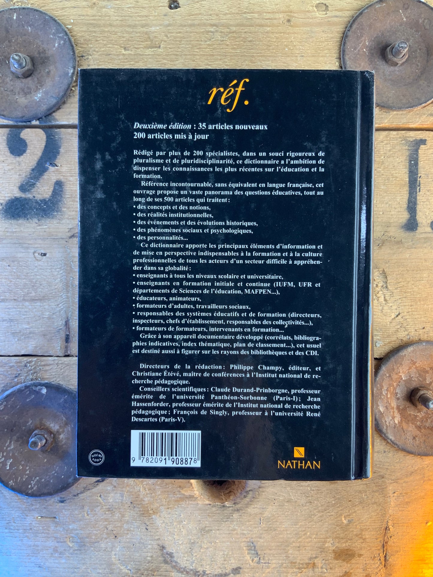Dictionnaire encyclopédique de l’éducation et de la formation