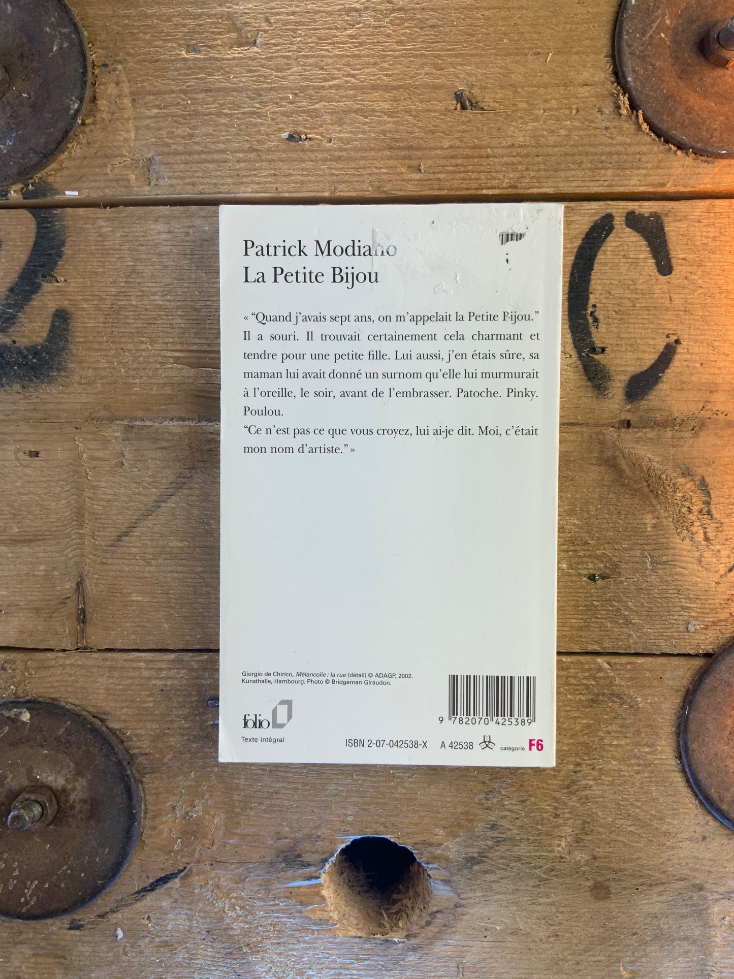 La Petite Bijou - Patrick Modiano