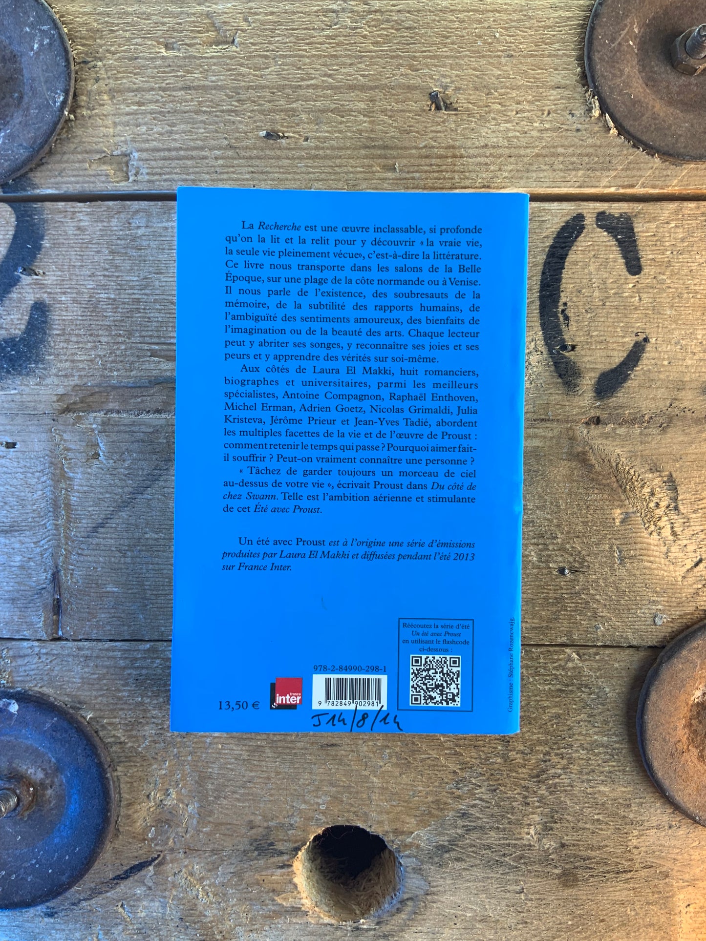 Un été avec Proust