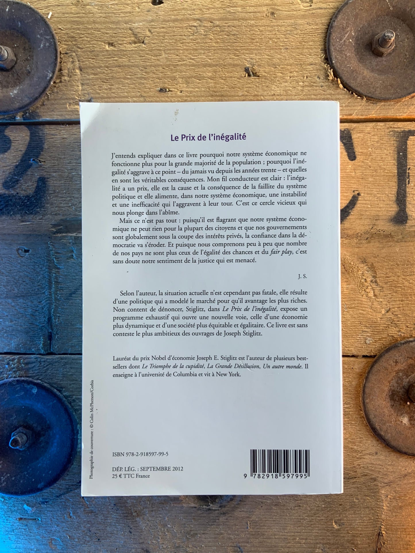 Le prix de l’inégalité - Joseph E. Stiglitz