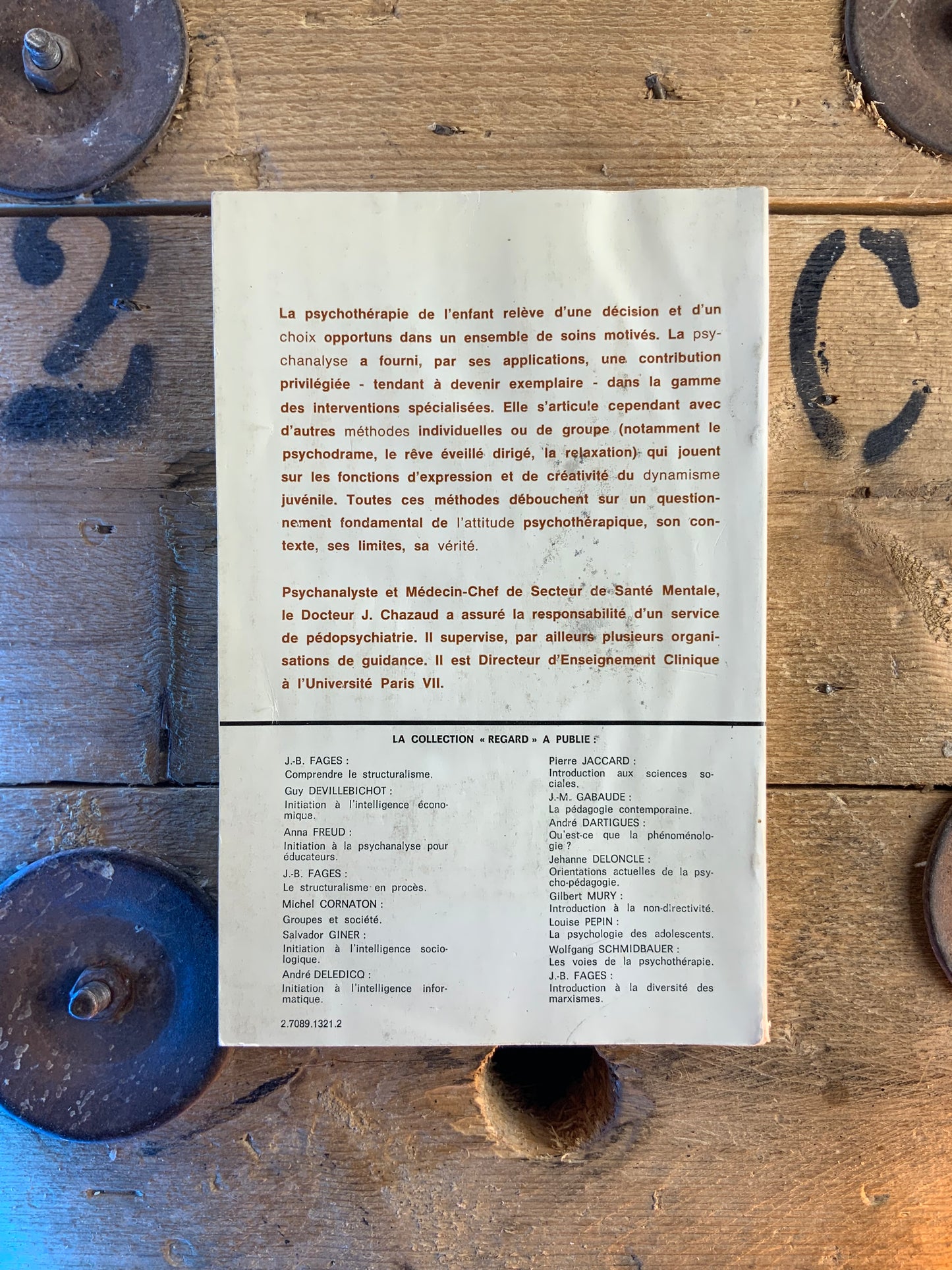 Les psychothérapies de l’enfant - Dr Jacques Chazaud