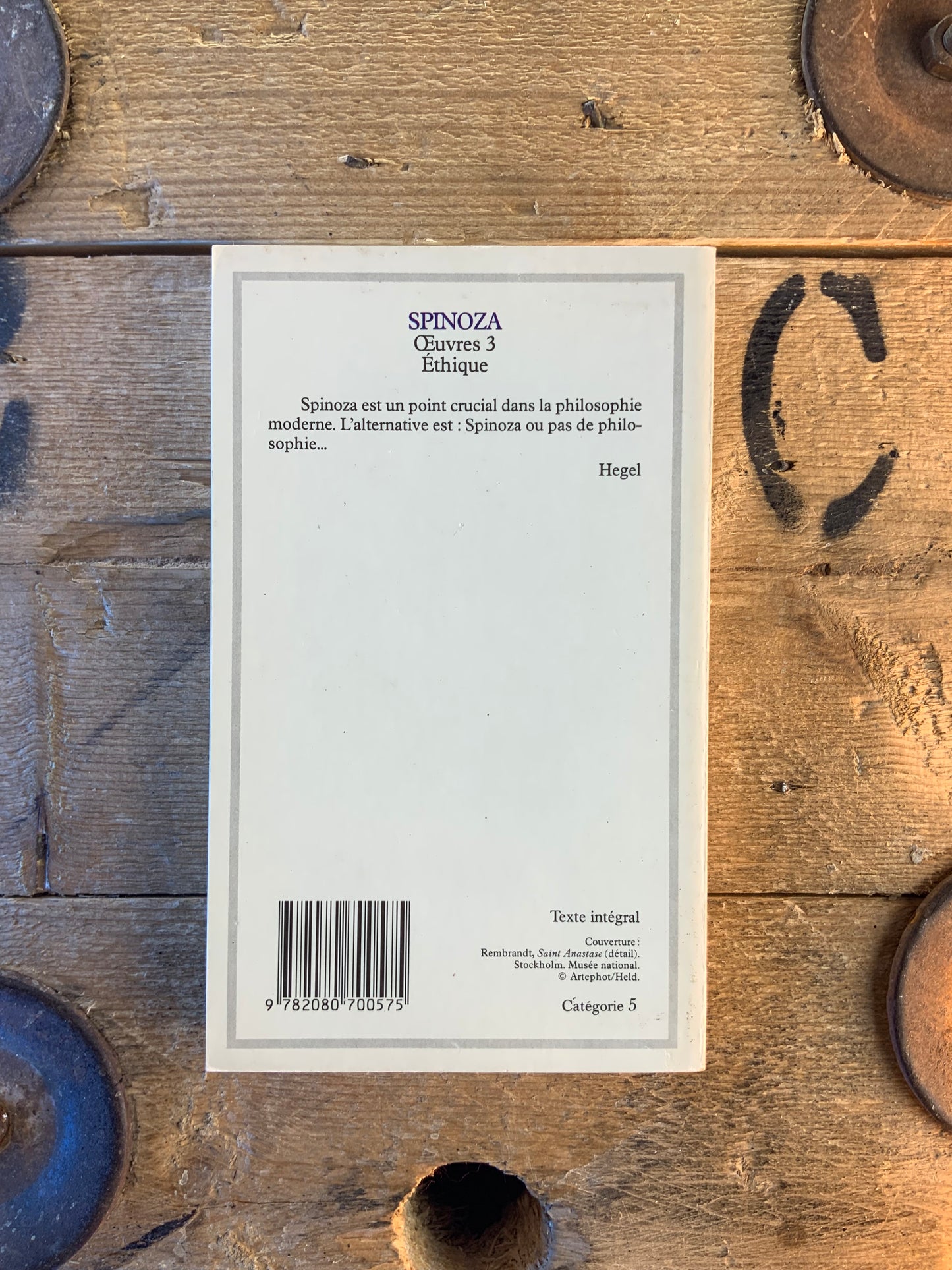 Éthique - Spinoza