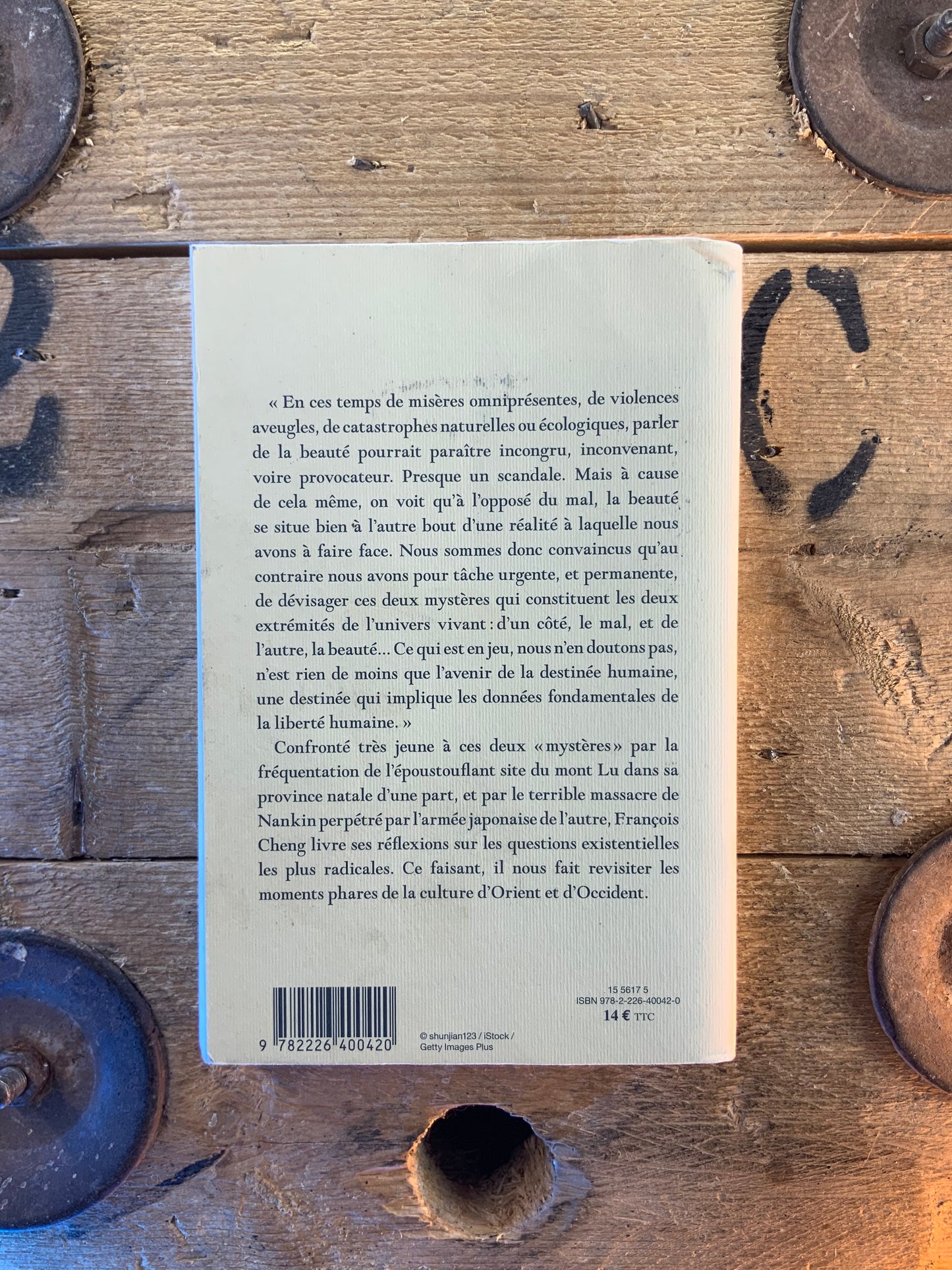 Cinq méditations sur la beauté - François Cheng