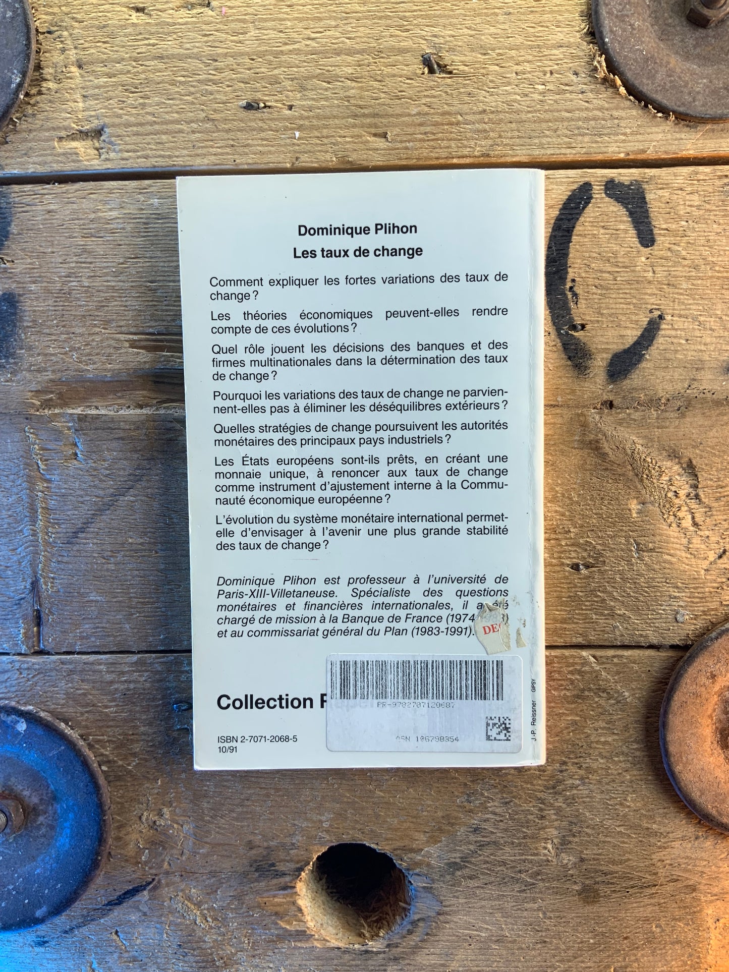 Le taux de chômage - Dominique Plihon