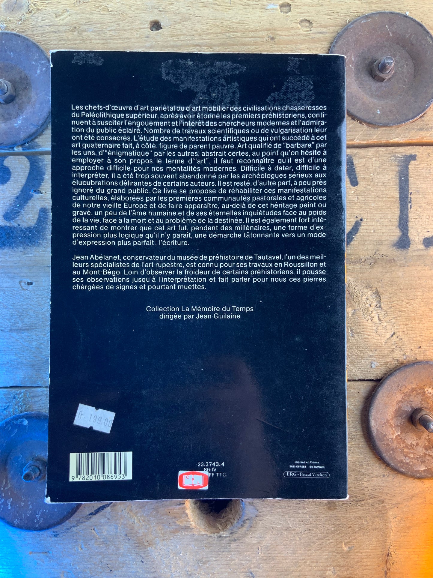 Signes sans paroles : cent siècles d’art rupestre en Europe occidentale - Jean Abélanet