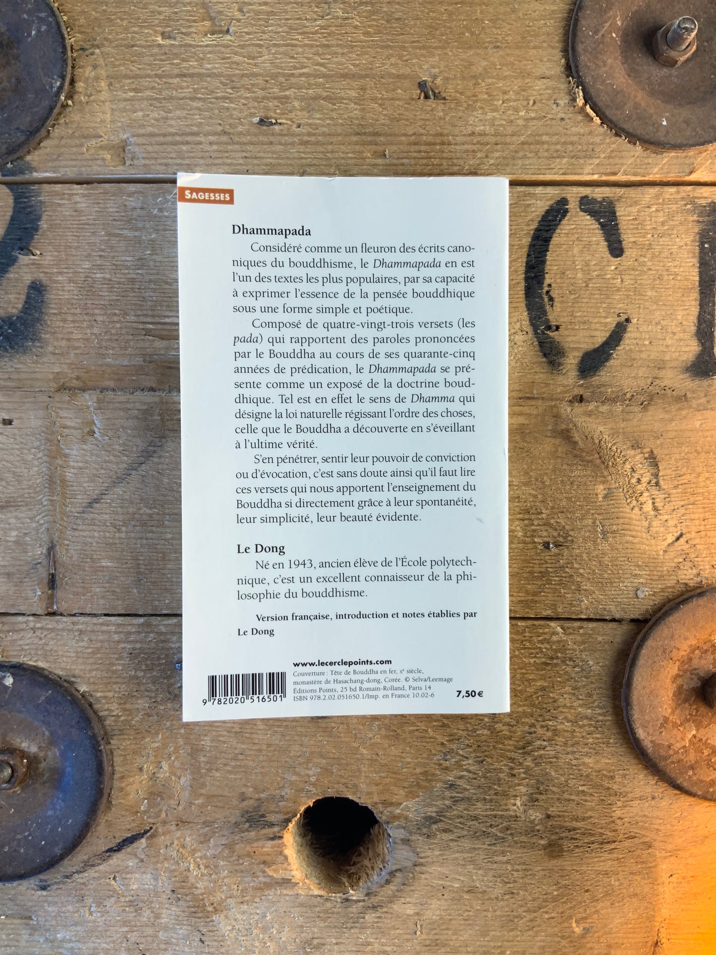 Dhammapada : la voie du Bouddha