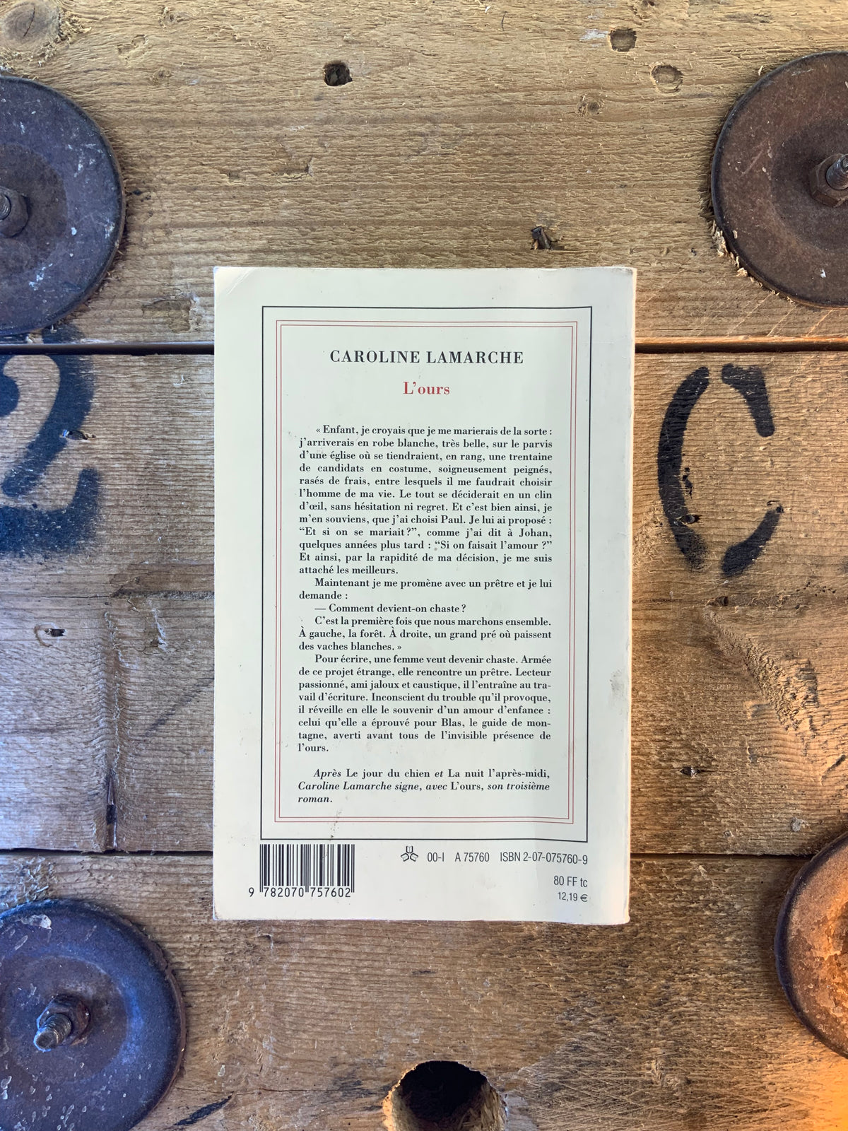L’Ours - Caroline Lamarche