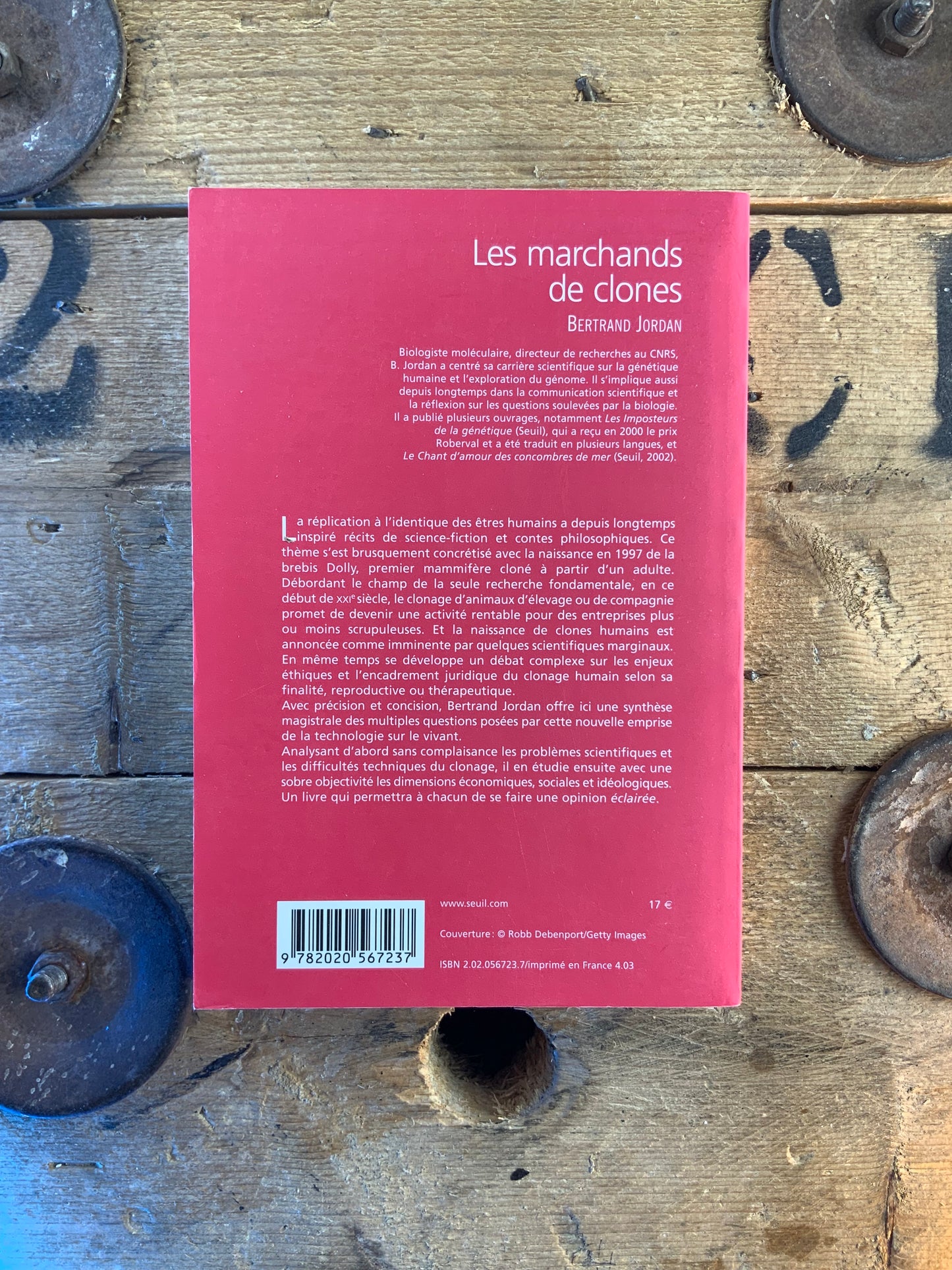 Les marchands de clones - Bertrand Jordan