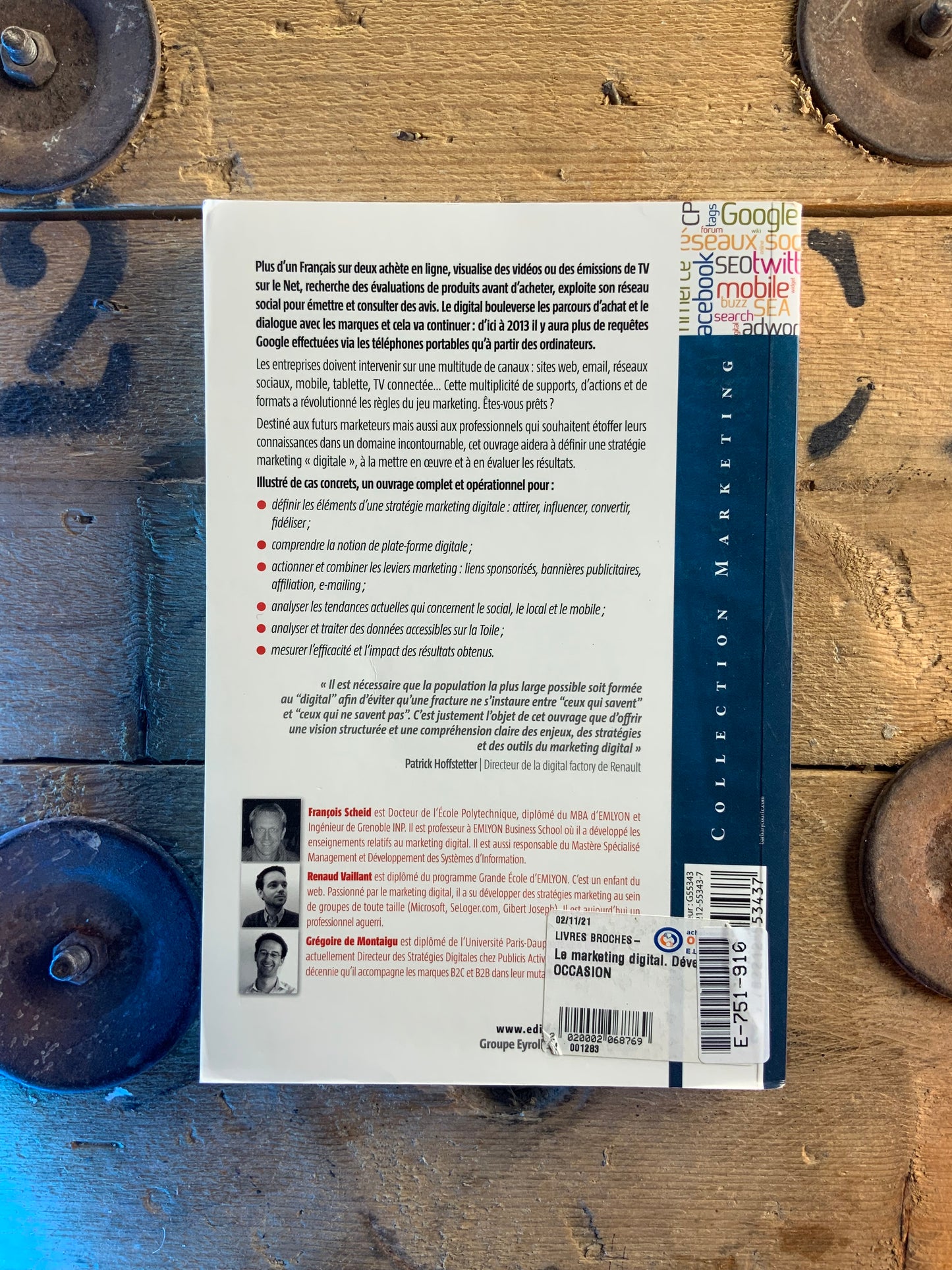 Le marketing digital - François Scheid, Renaud Vaillant, Grégoire de Montaigu