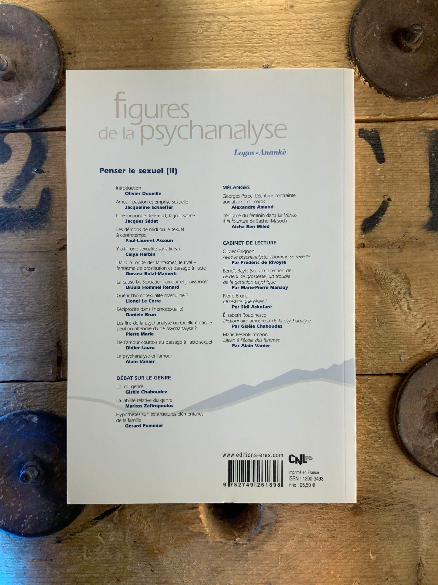 Figures de la psychanalyse : Penser le sexuel II